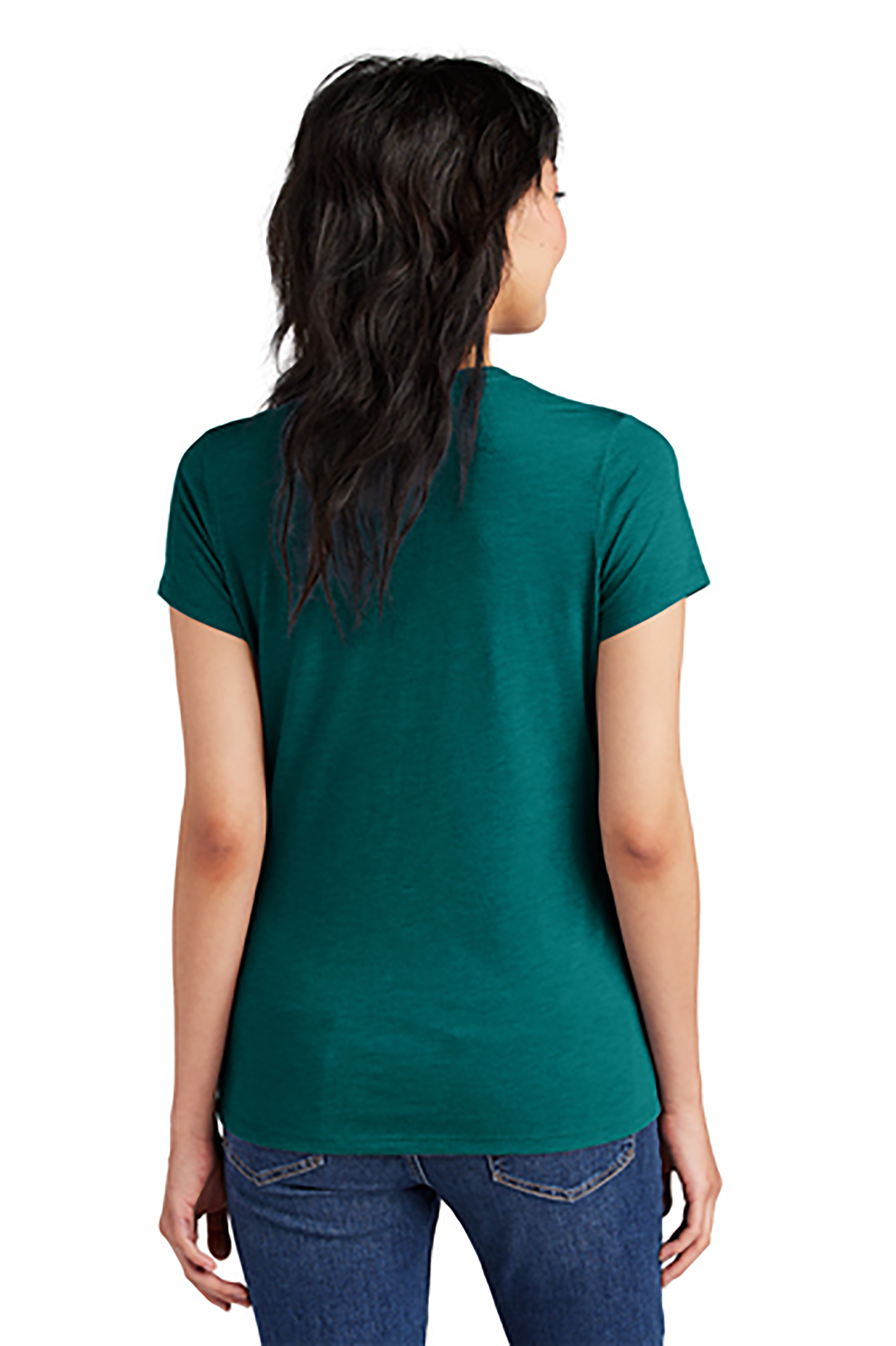 Women's PIBU Butterfly Round Neck Short Sleeve - Black