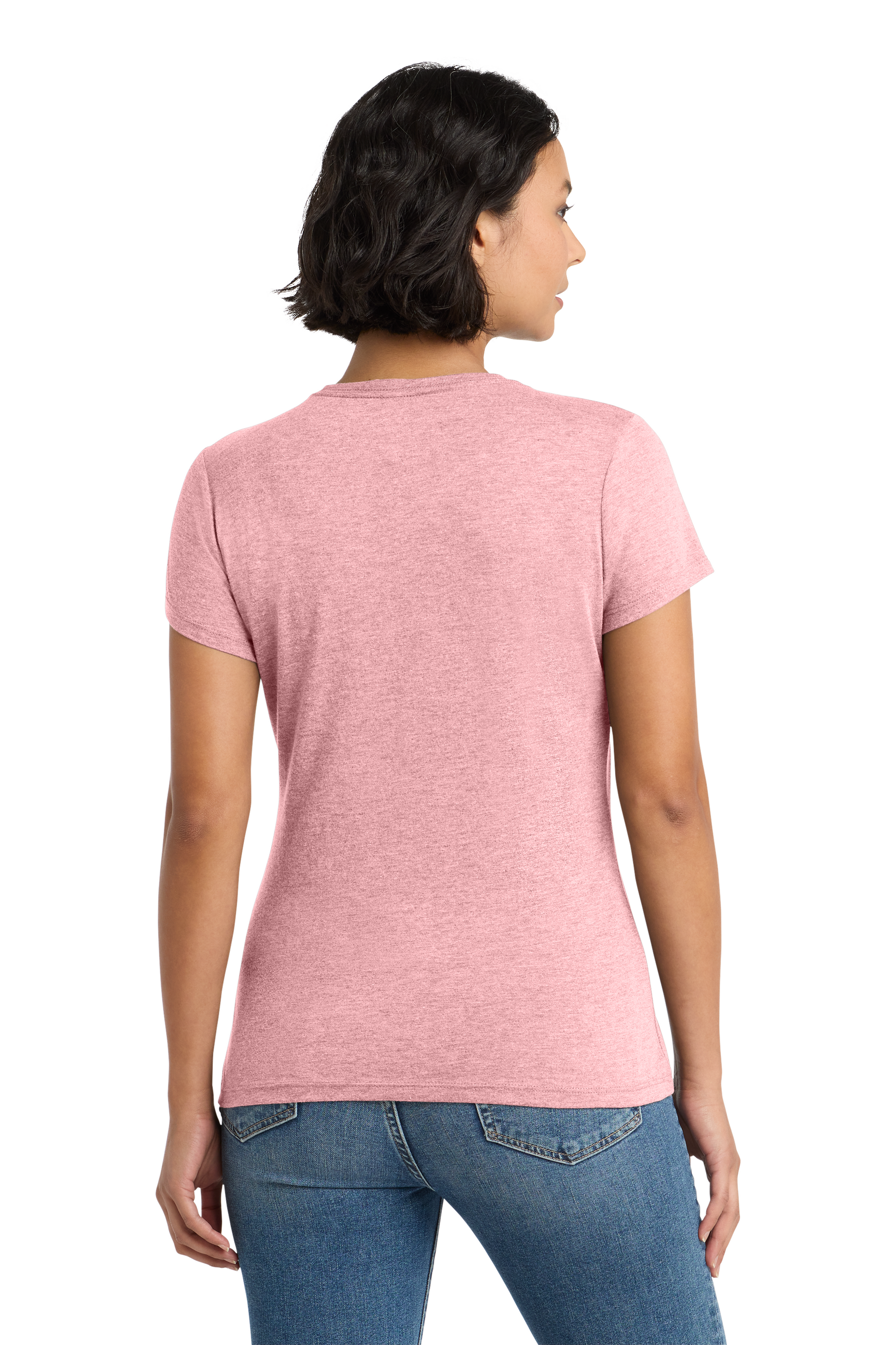 Women's PIBU Logo Fitted Short Sleeve - White