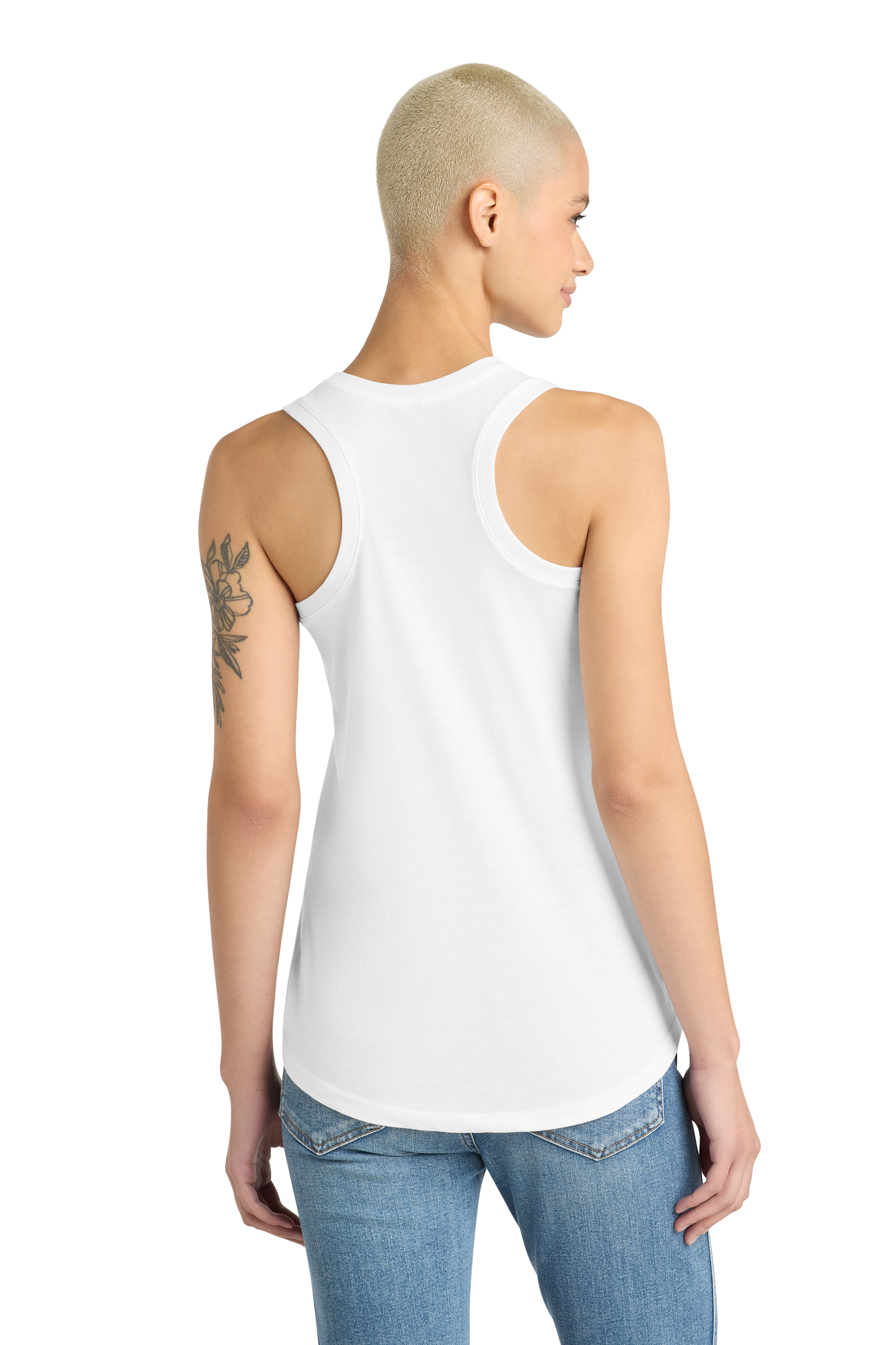 PIBU Butterfly Racerback Tank Top - Gold