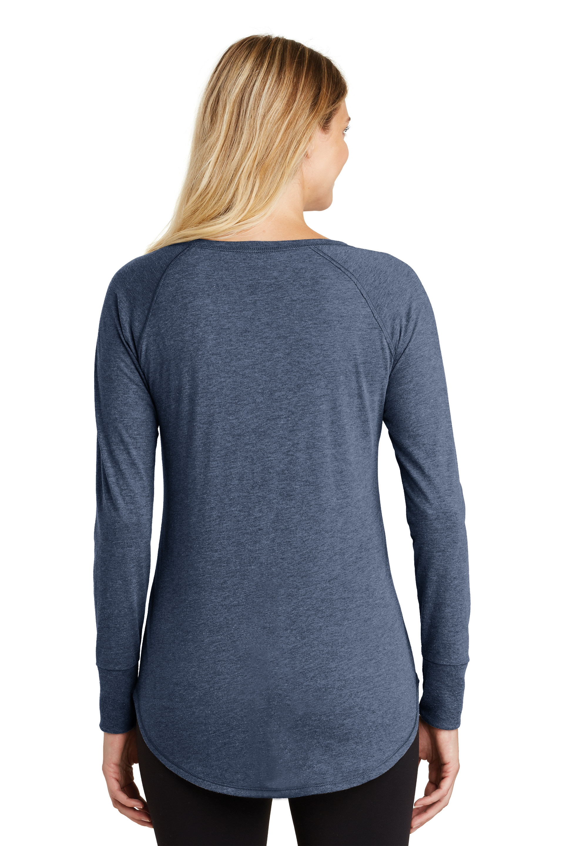 Women's PIBU Classic Tunic Tee Long Sleeve - White