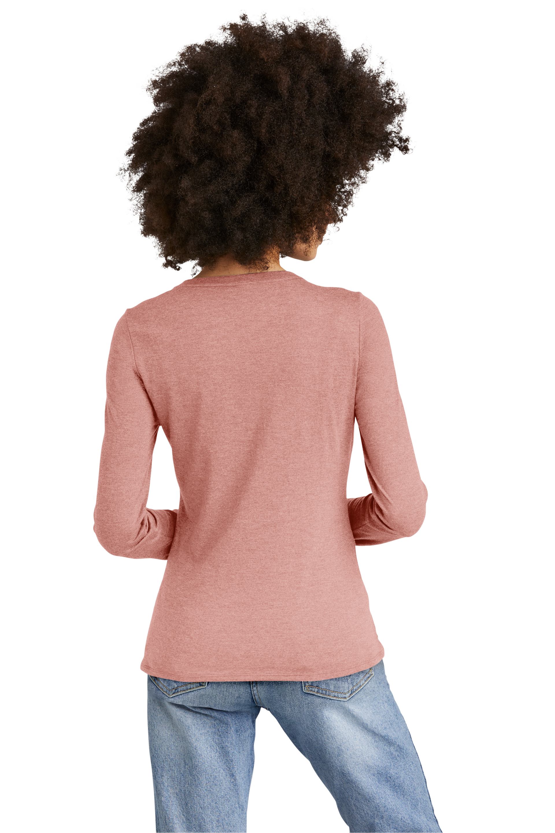 Women's PIBU Butterfly V-Neck Long Sleeve - Black