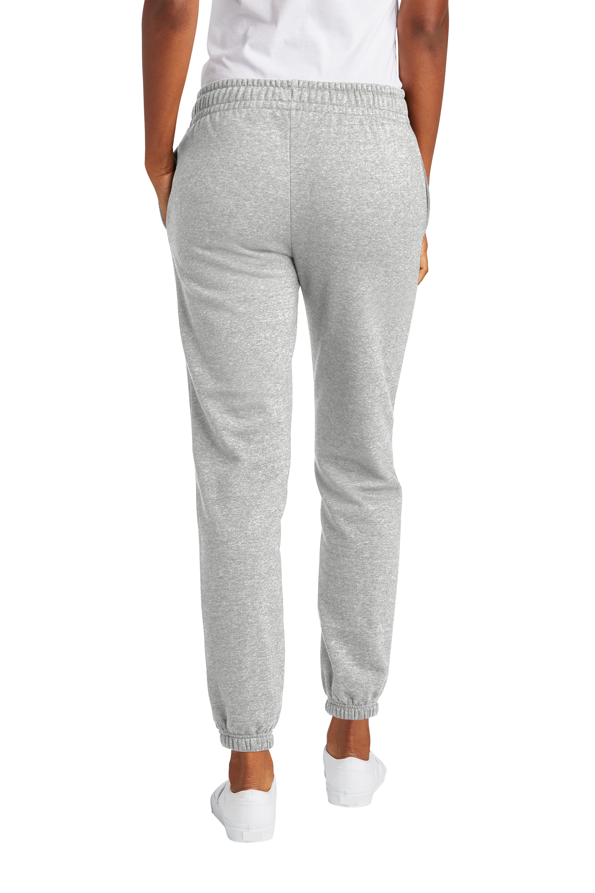 Women's PIBU Logo Fleece Sweatpants - Black