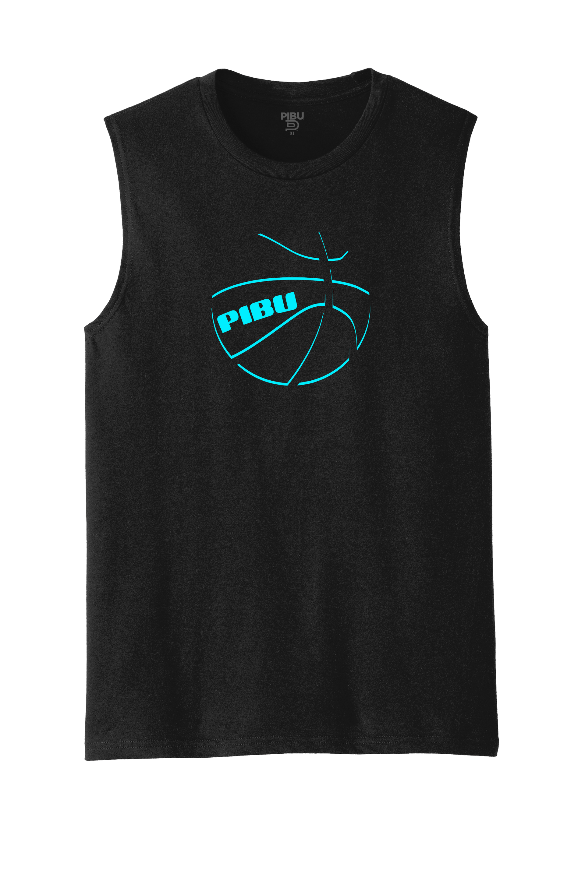 PIBU Basketball Sleeveless - Blue Shadow