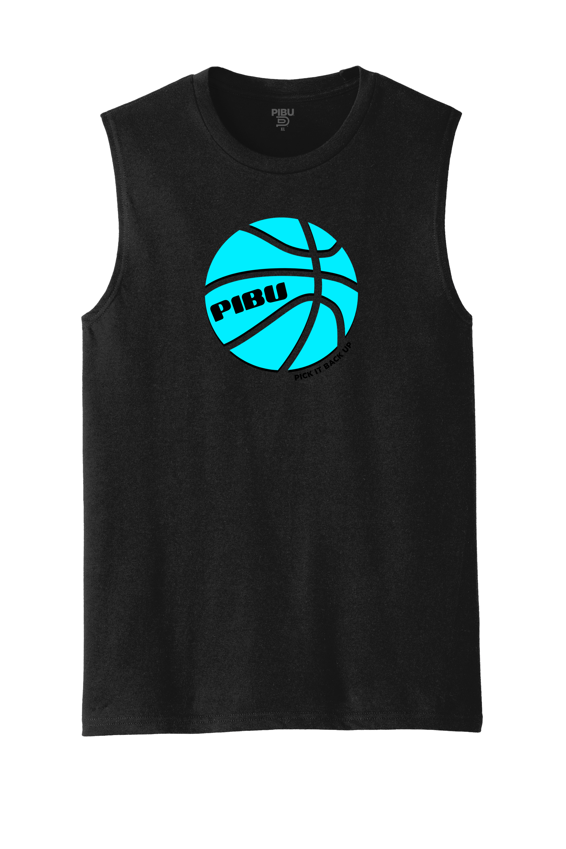 PIBU Basketball Sleeveless - Blue