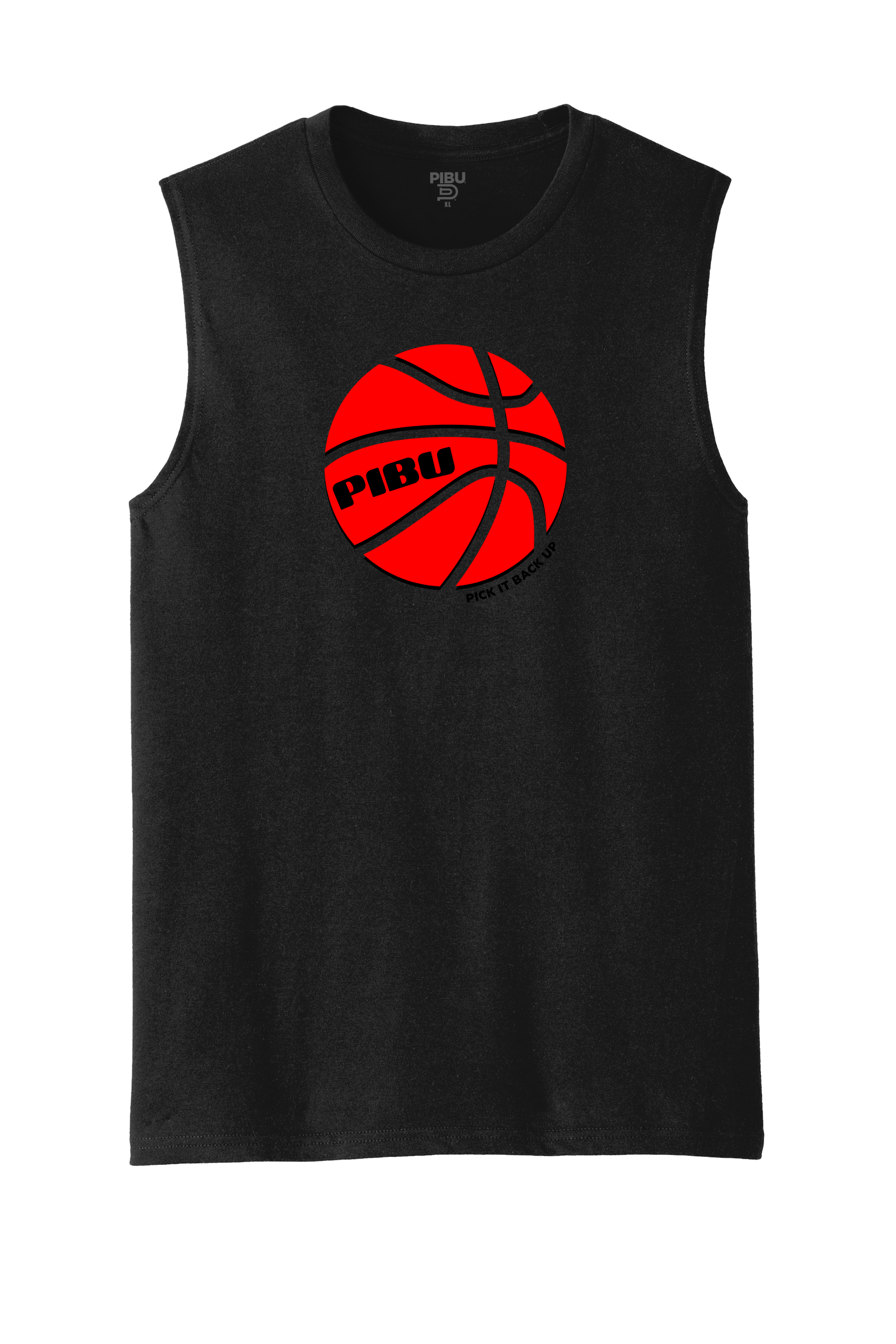PIBU Basketball Sleeveless - Red