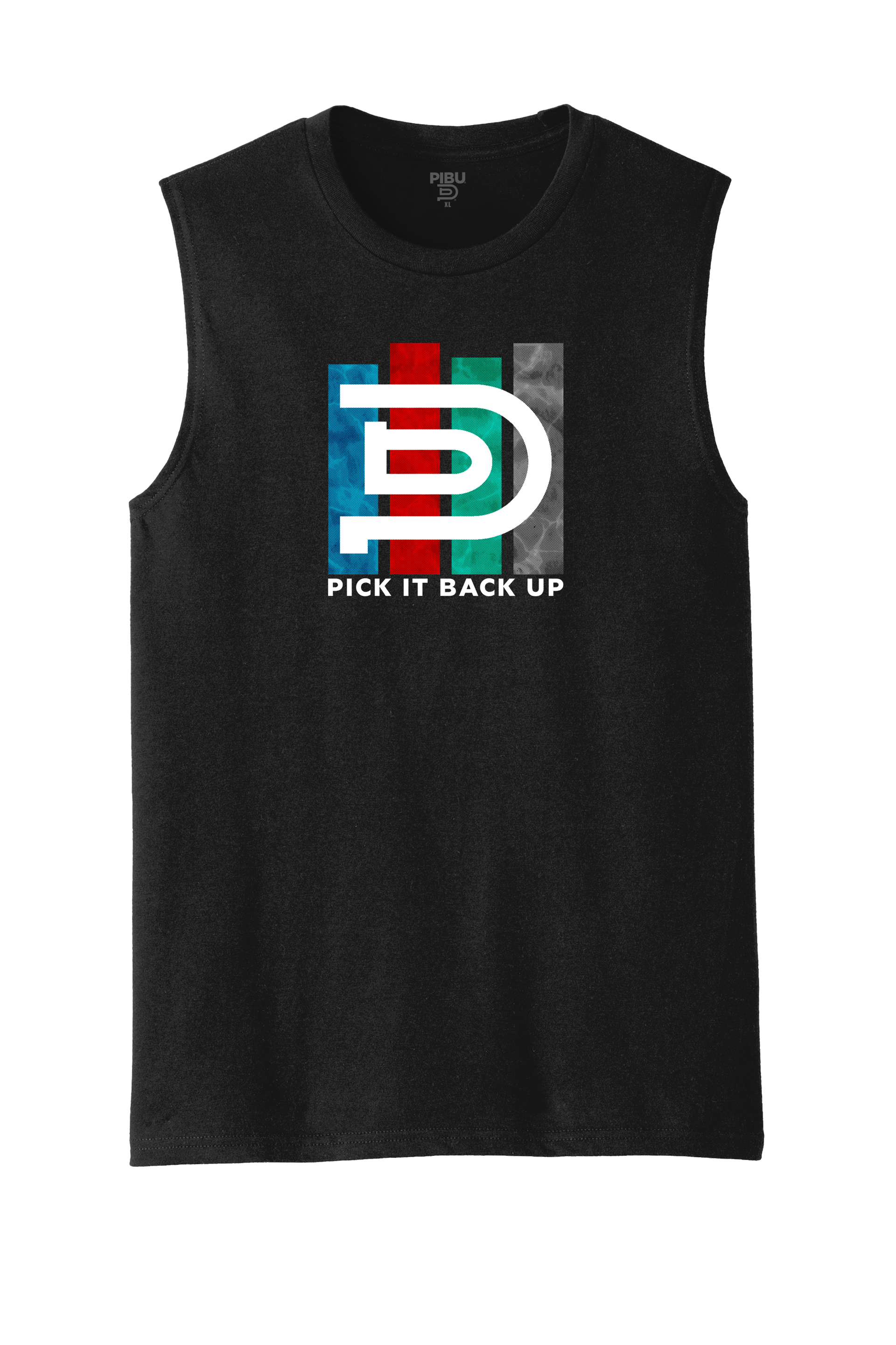 4 Stripes PIBU Sleeveless - White