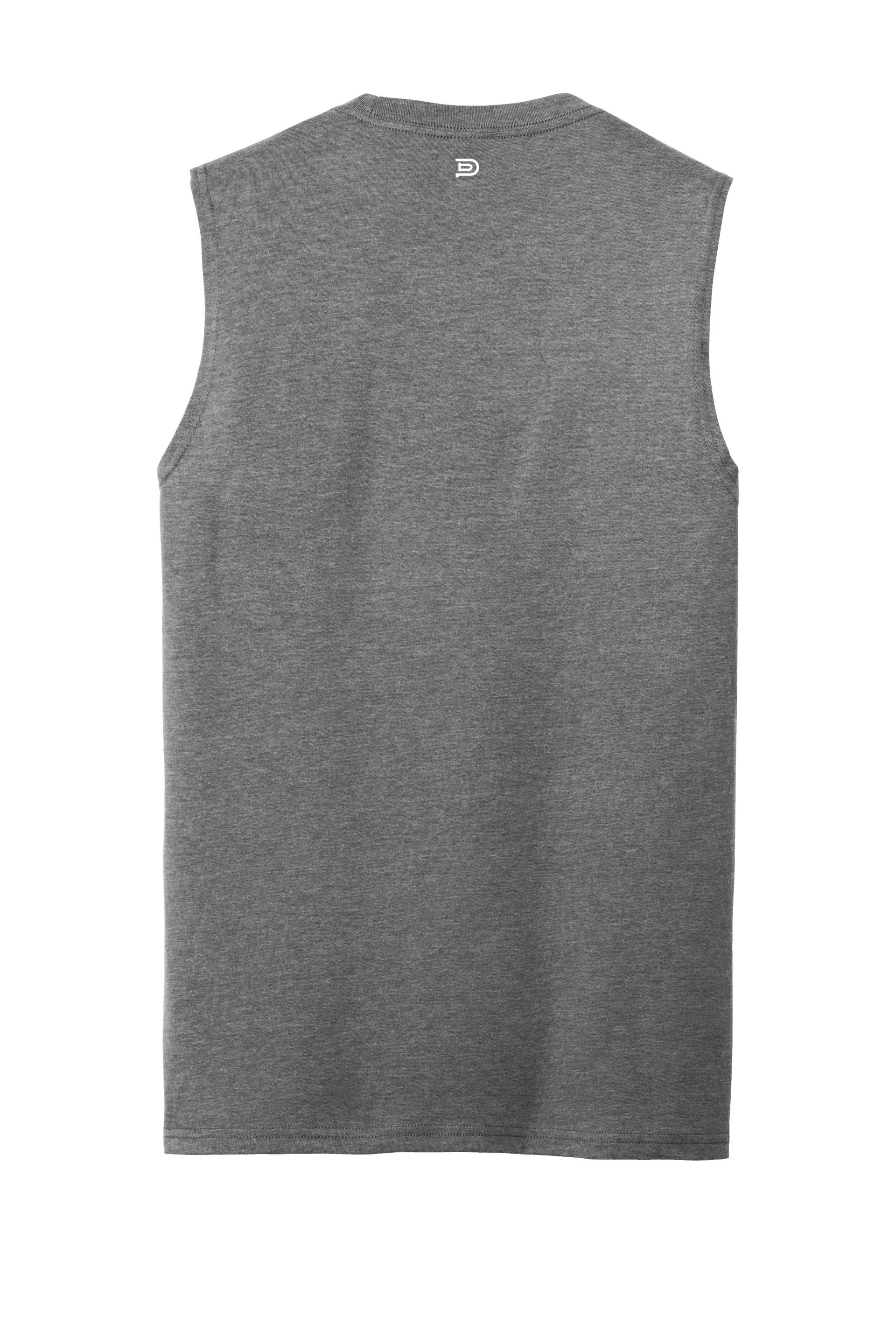 P1 Outlined Sleeveless - White