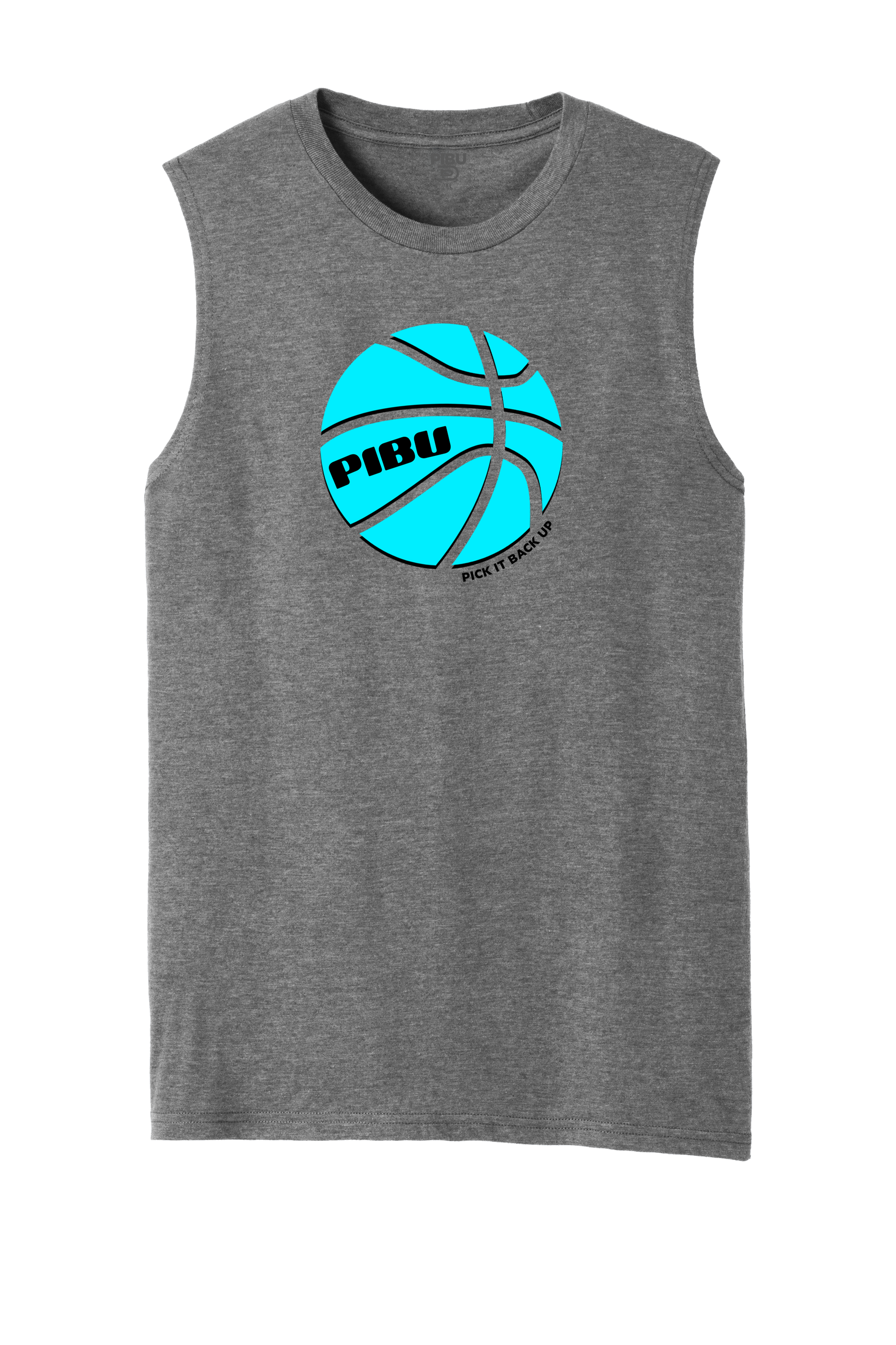 PIBU Basketball Sleeveless - Blue