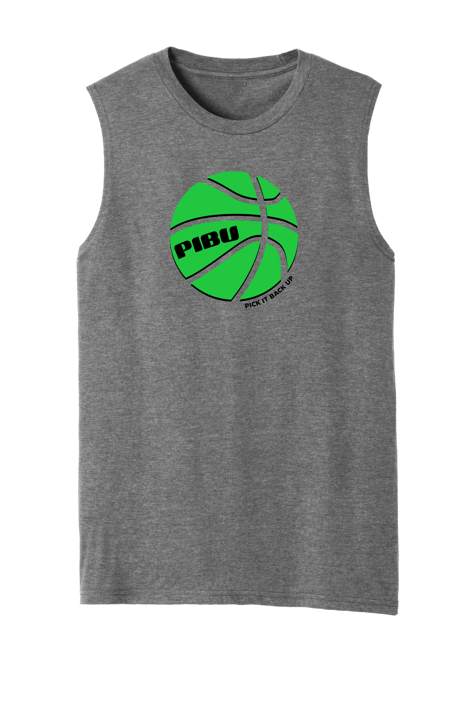 PIBU Basketball Sleeveless - Green