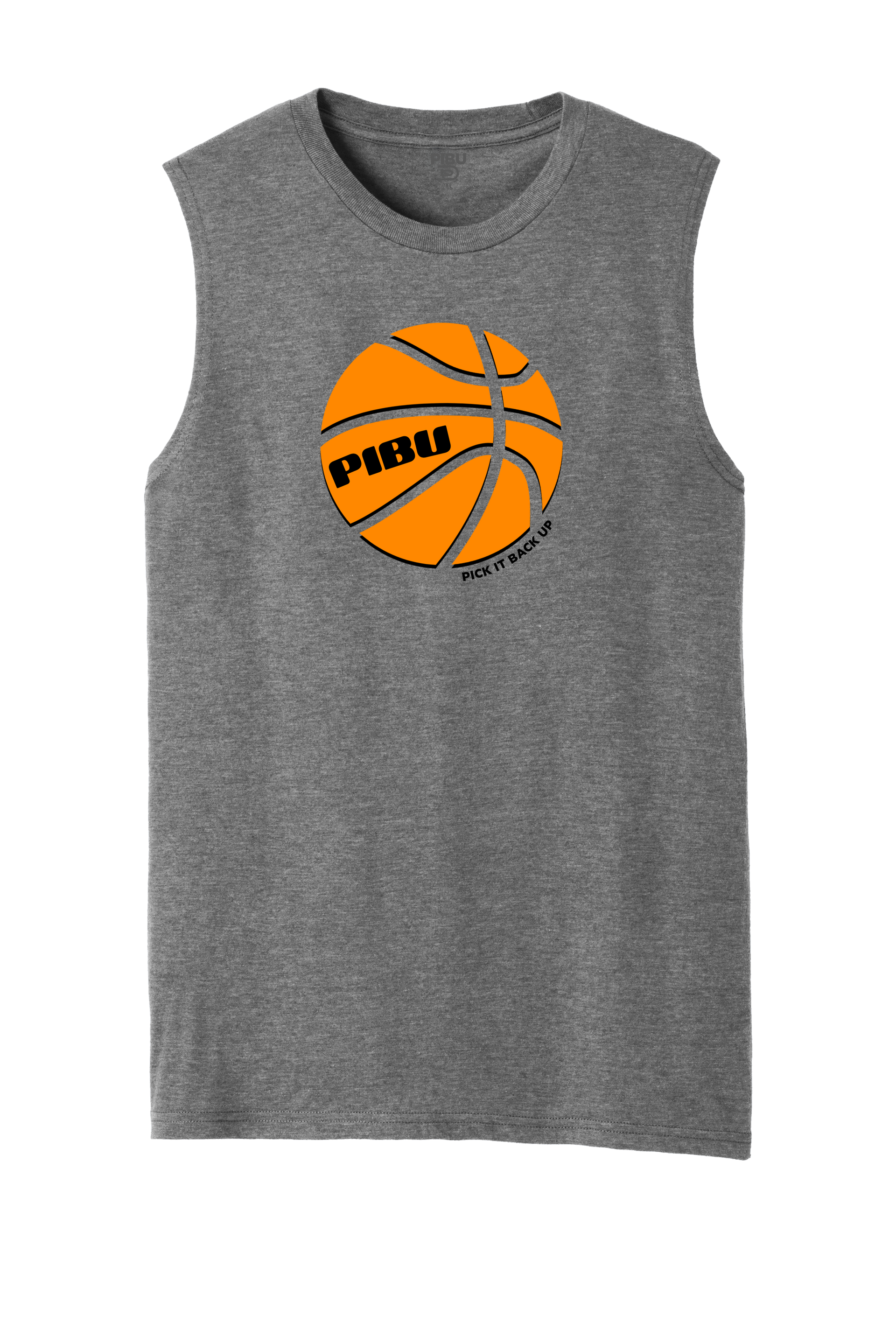 PIBU Basketball Sleeveless - Orange