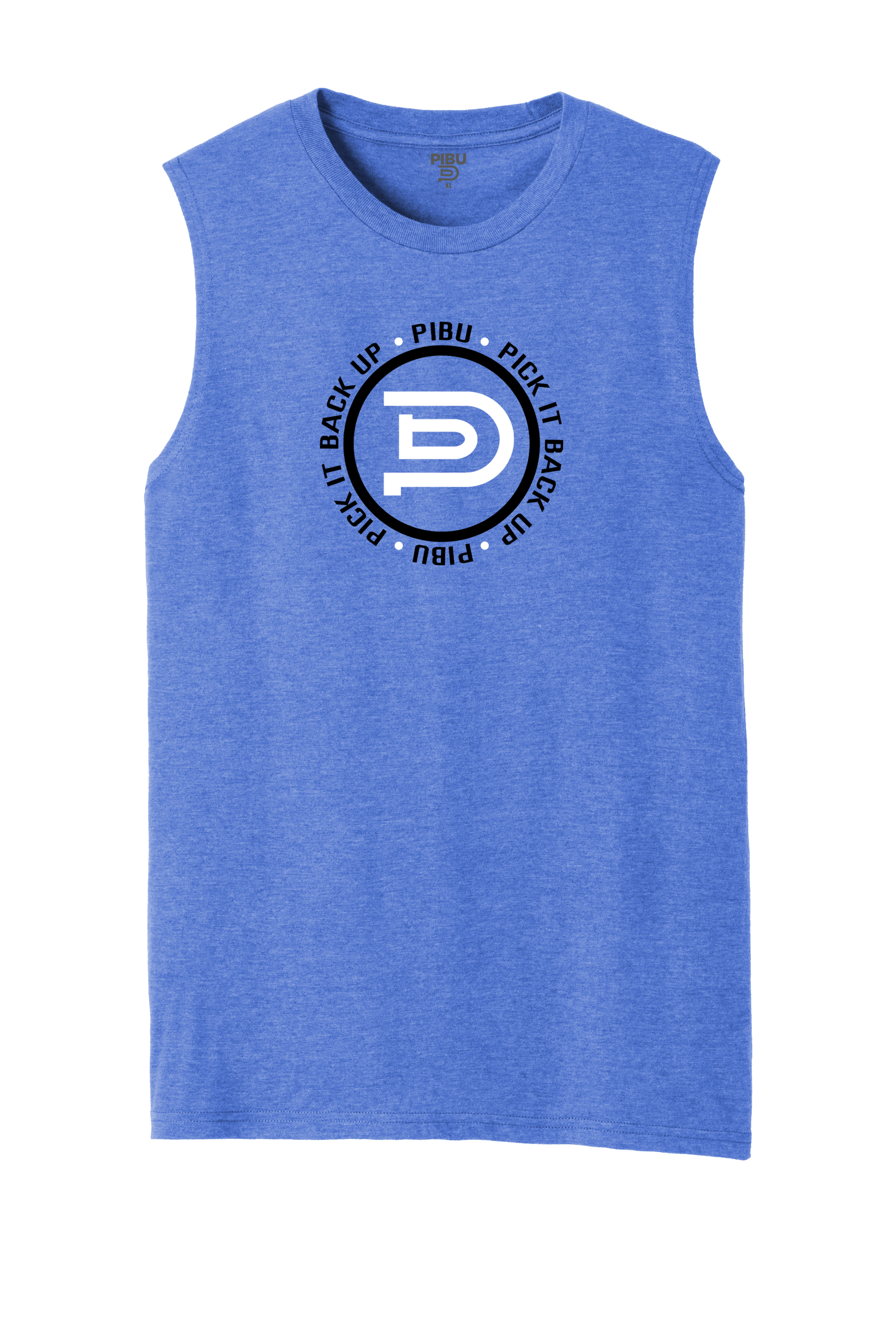 PIBU Circle Sleeveless - Black and White