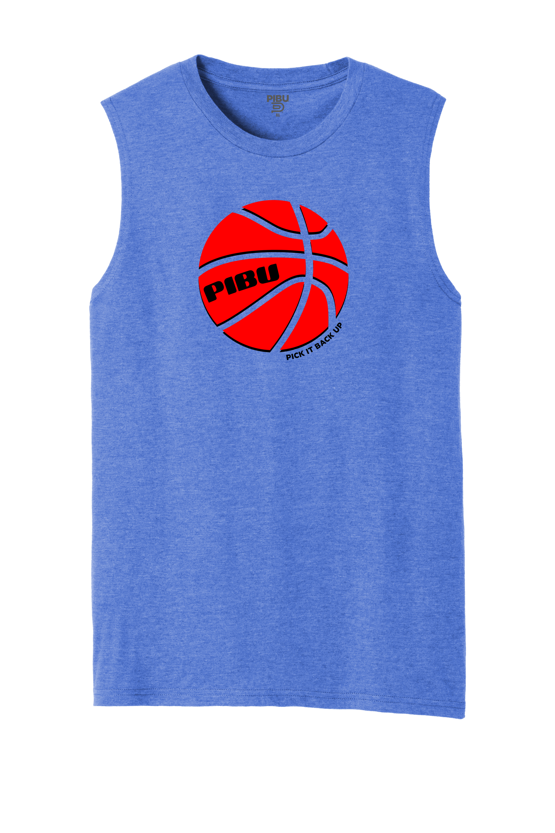 PIBU Basketball Sleeveless - Red