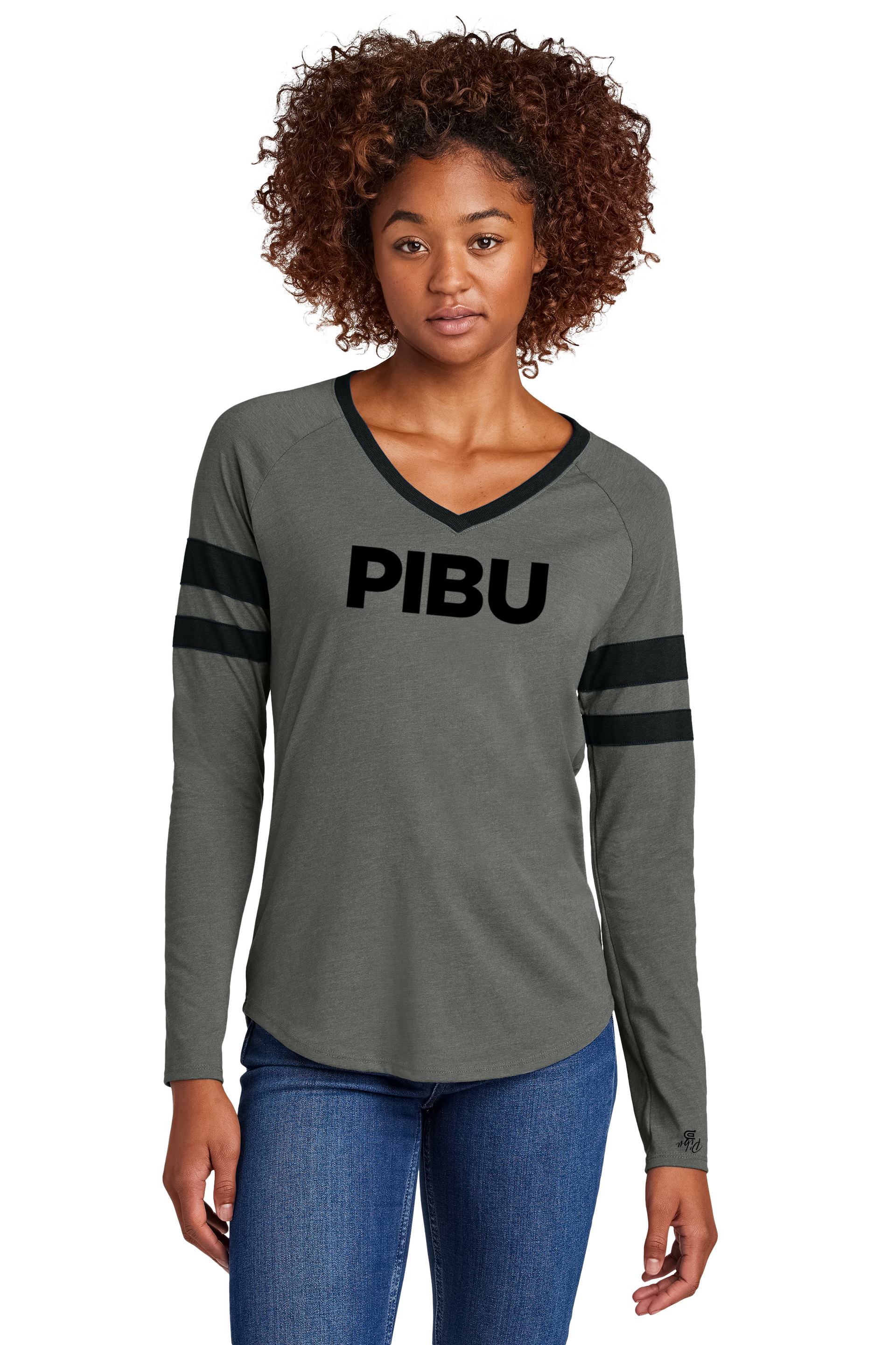 PIBU Filled Halftime Long Sleeve - Black
