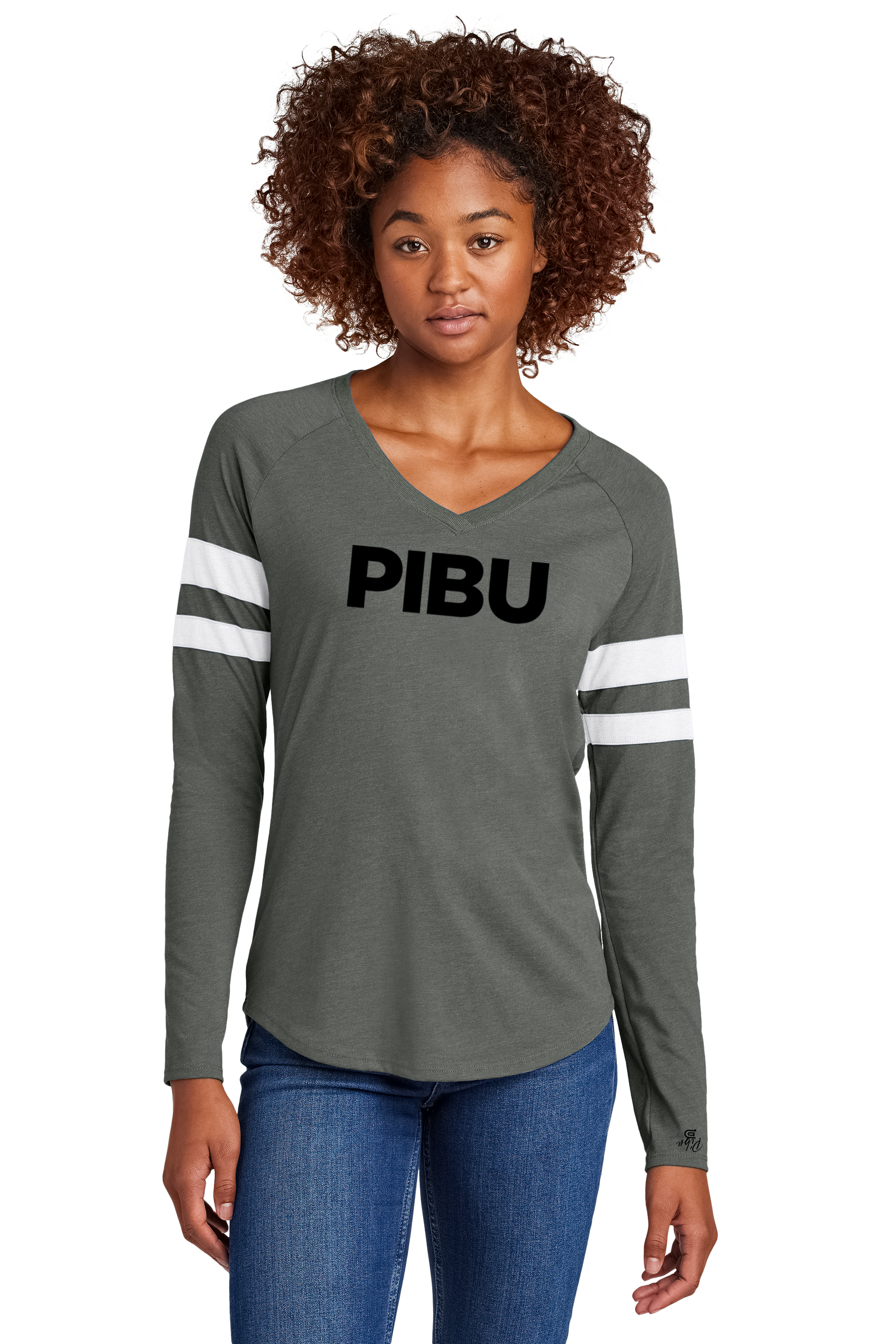PIBU Filled Halftime Long Sleeve - Black