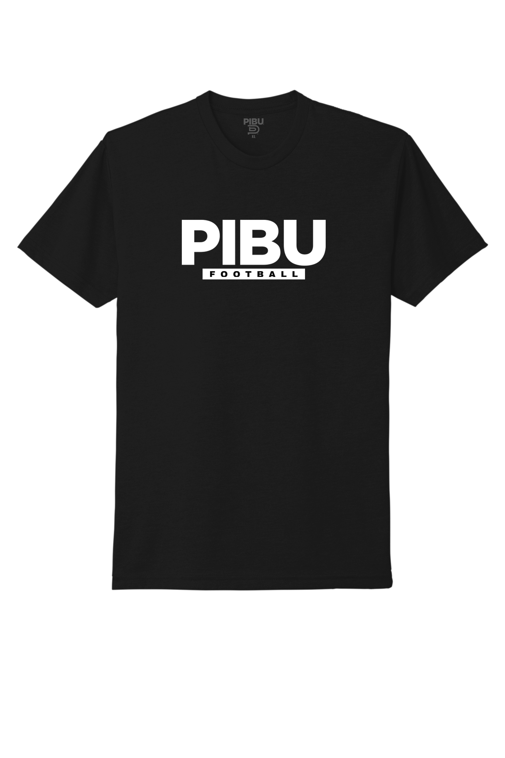 PIBU Football Short Sleeve - White