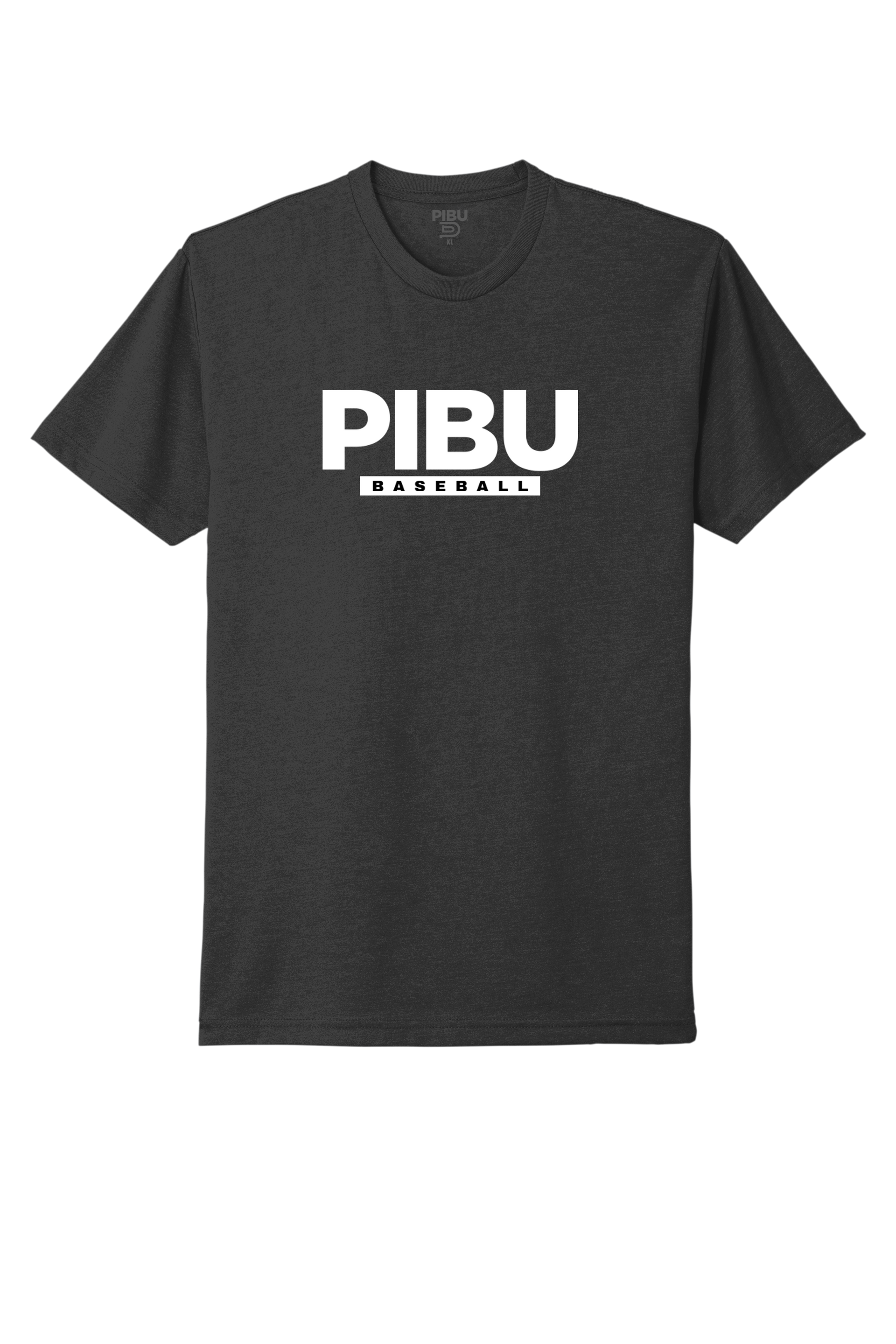 PIBU Baseball Short Sleeve - White
