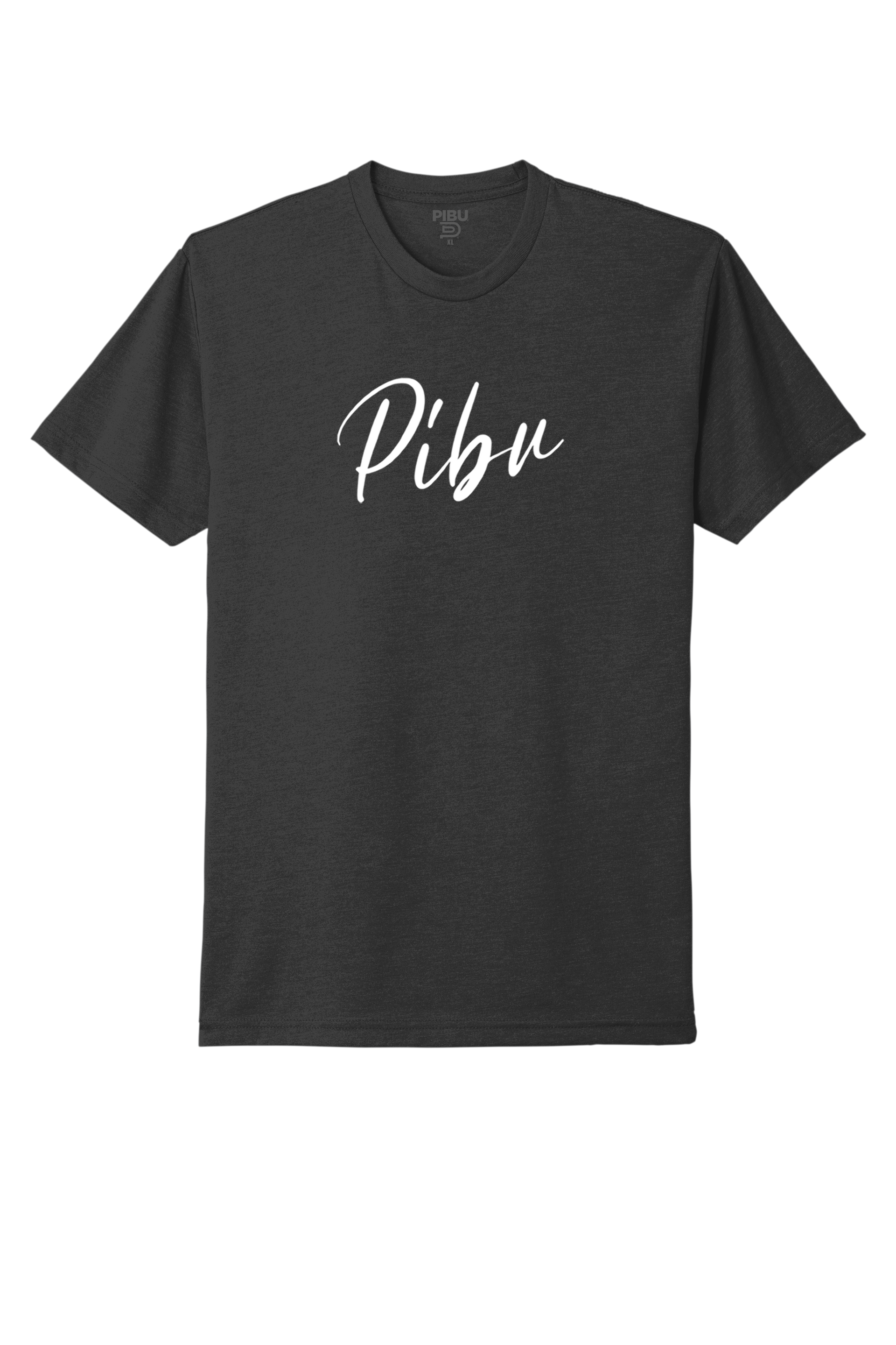 Women's PIBU Script Short Sleeve - White