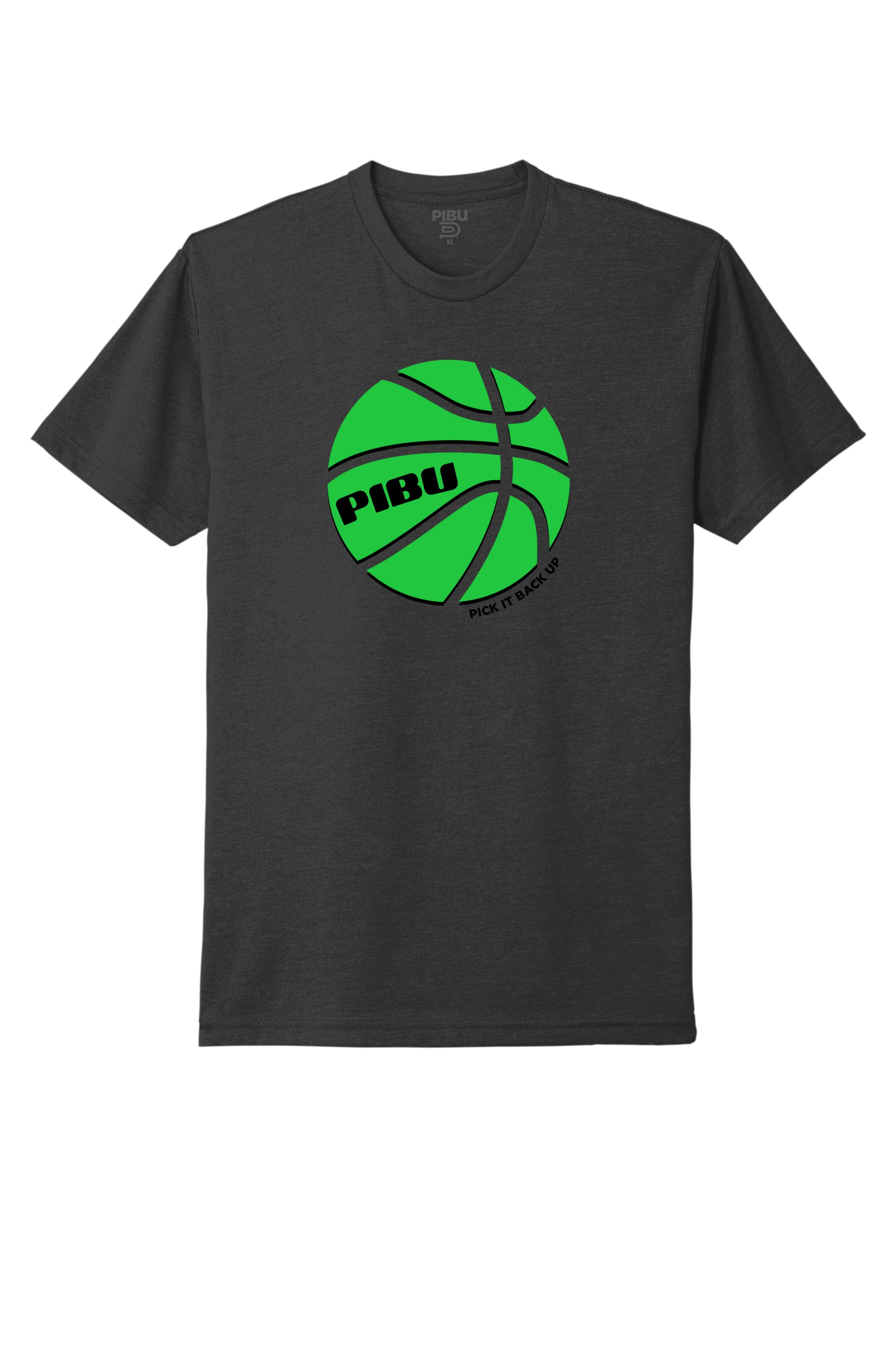 PIBU Basketball Short Sleeve - Green