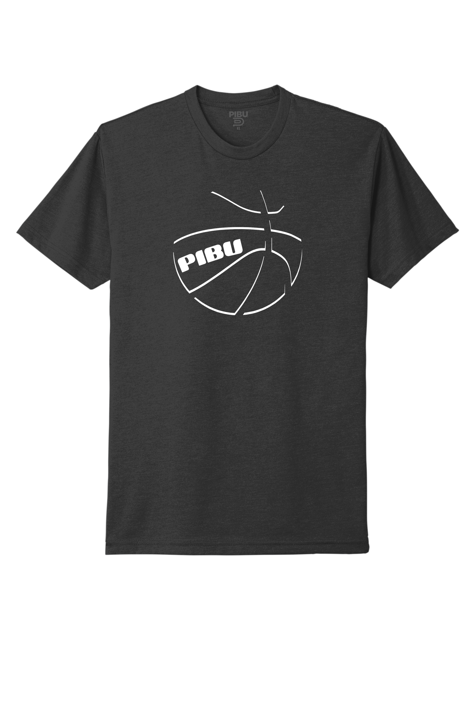 PIBU Basketball Short Sleeve - White Shadow