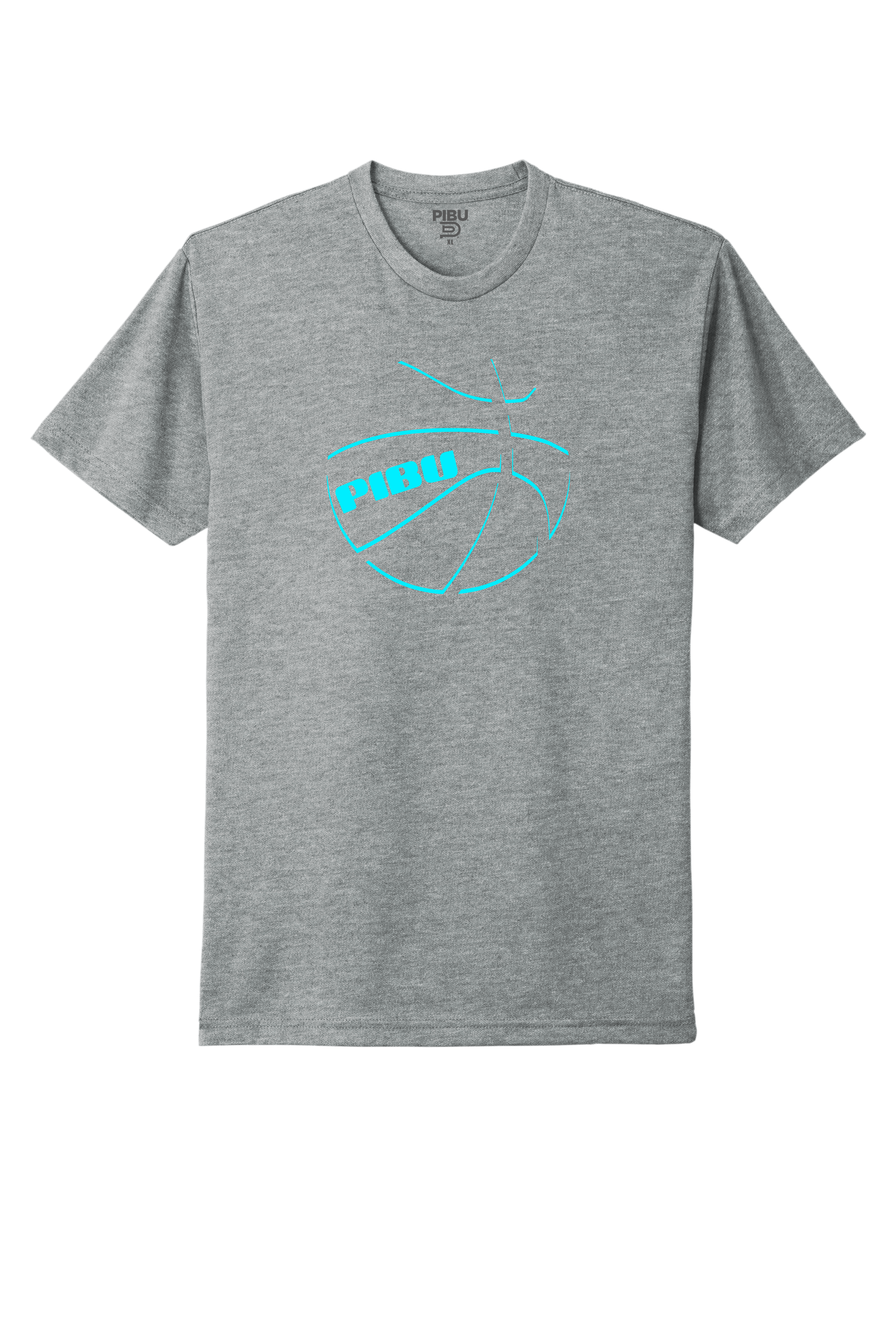 PIBU Basketball Short Sleeve - Blue Shadow