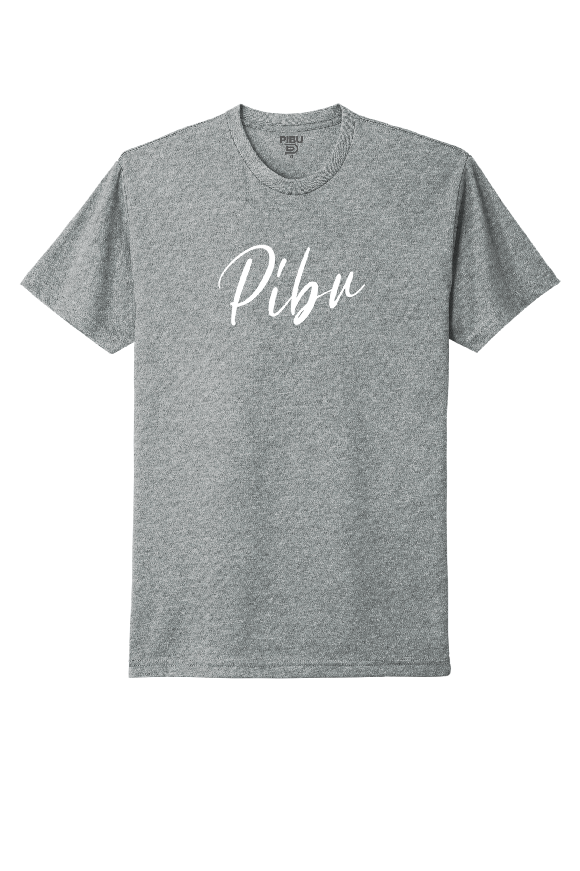 Women's PIBU Script Short Sleeve - White