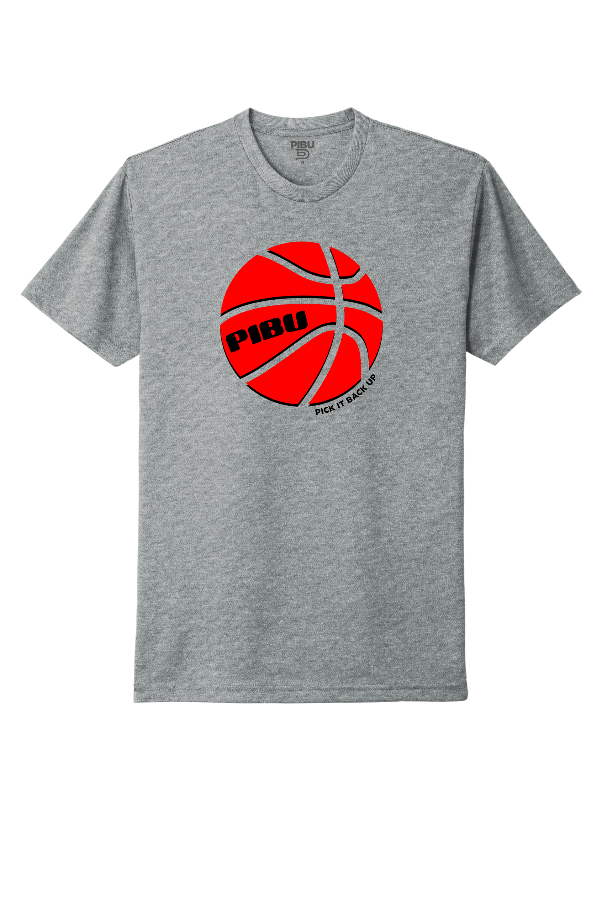 PIBU Basketball Short Sleeve - Red