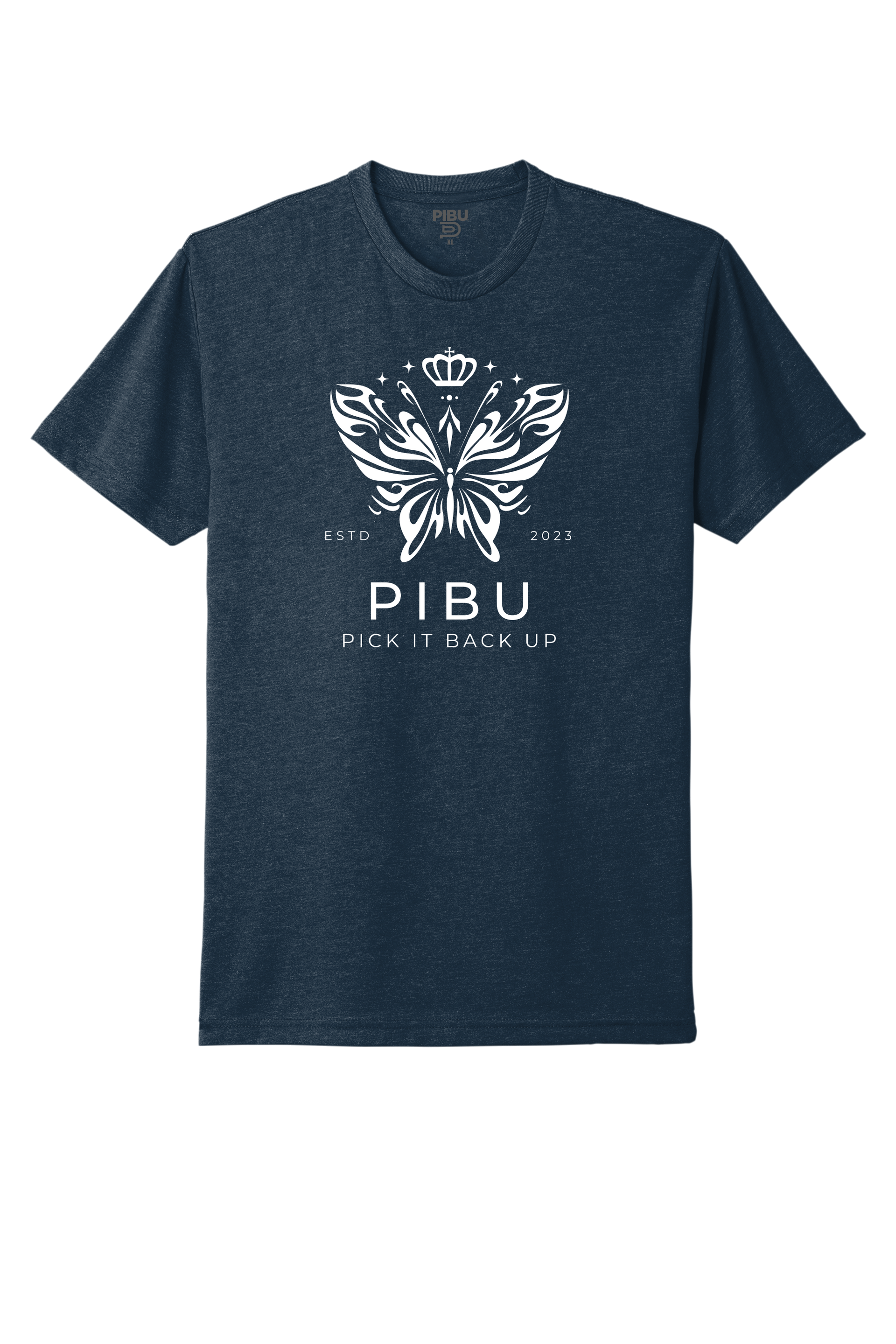 Women's PIBU Butterfly Short Sleeve - White