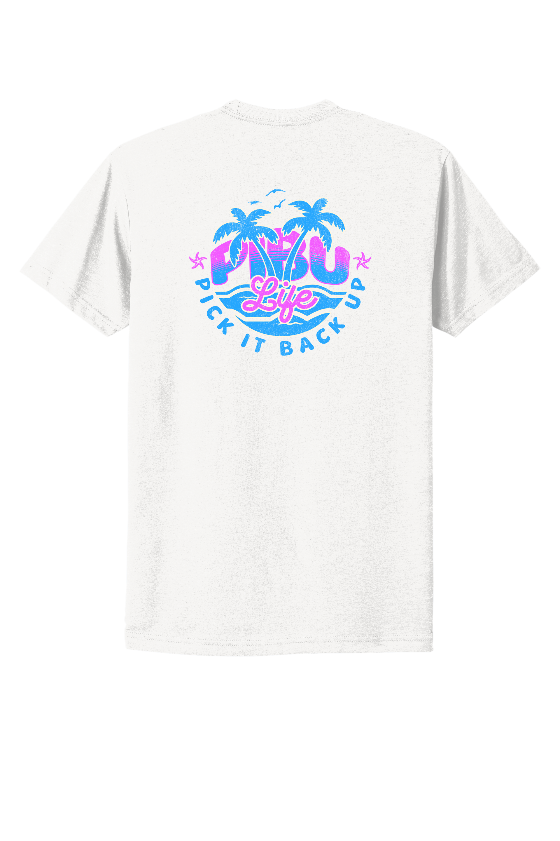 PIBU Life Short Sleeve - Blue and Purple