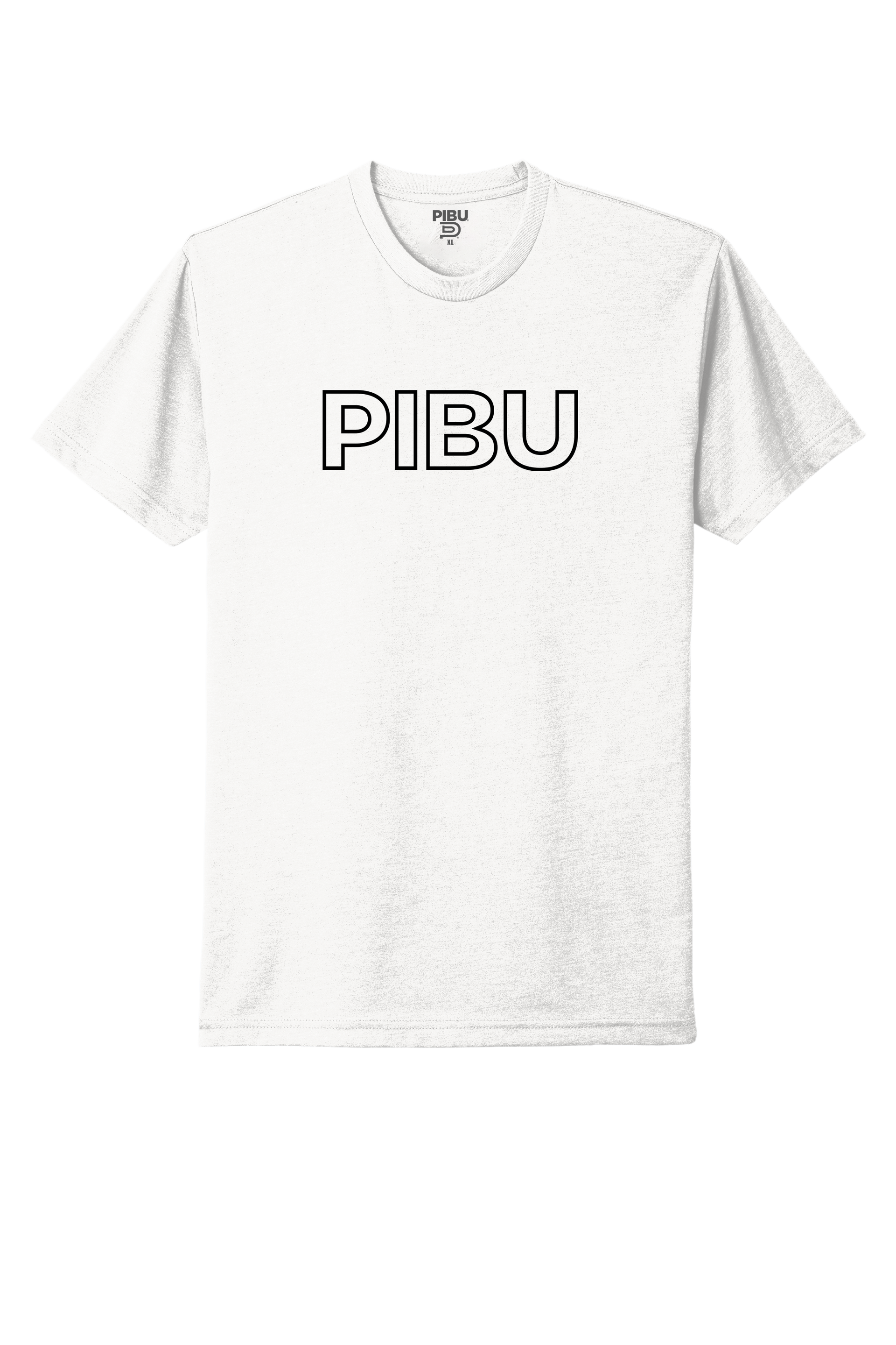 PIBU Outlined Short Sleeve - Black