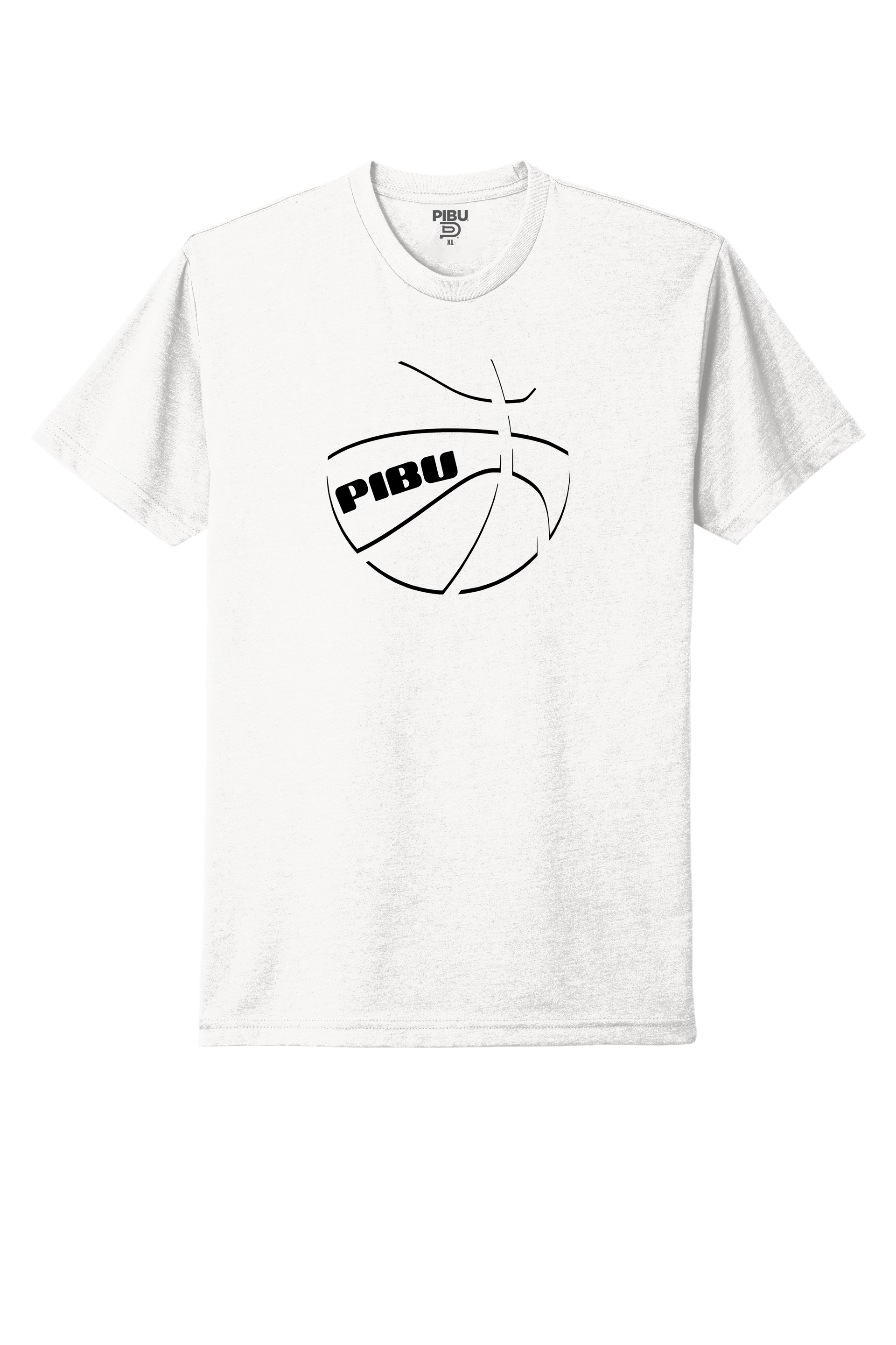 PIBU Basketball Short Sleeve - Black Shadow