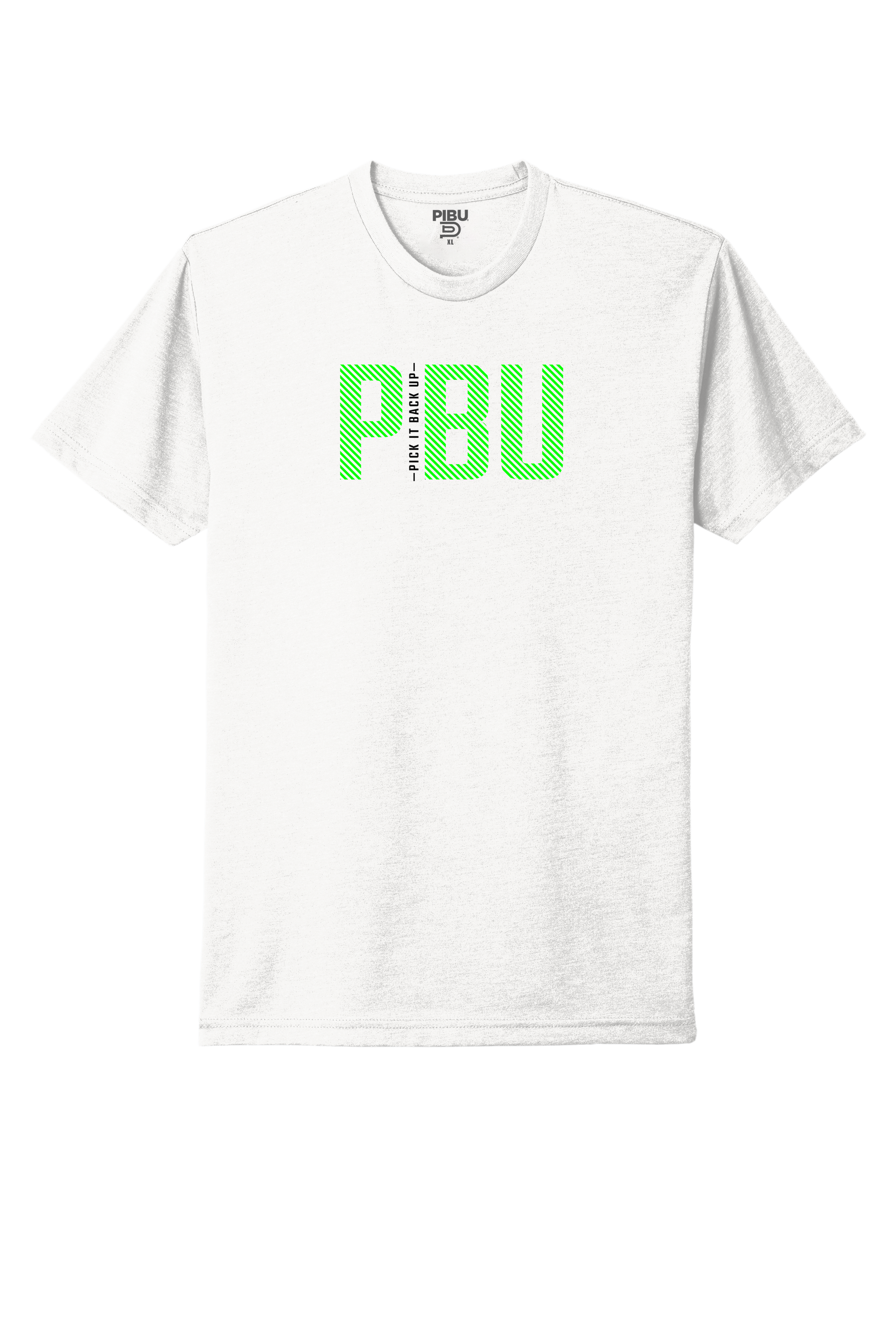 PICK IT BACK UP Short Sleeve - White Shirt