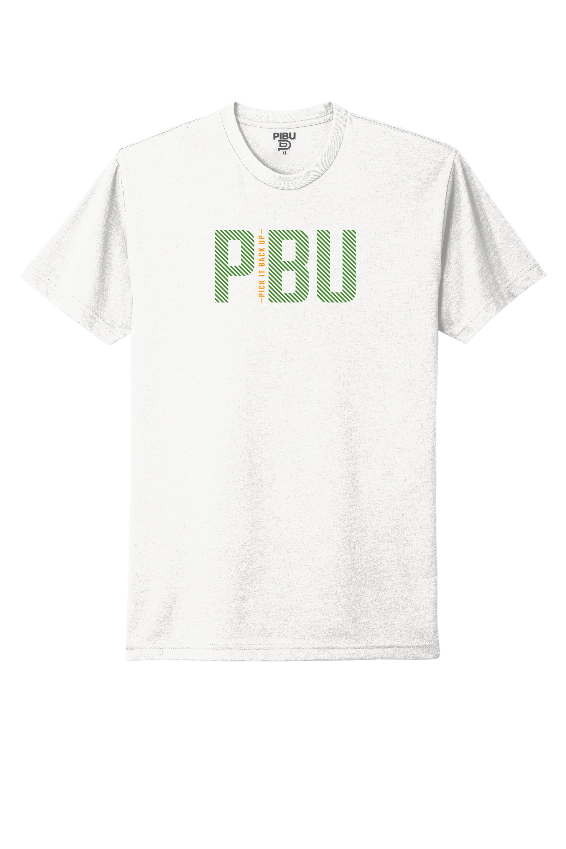 PICK IT BACK UP Short Sleeve - Green and Gold