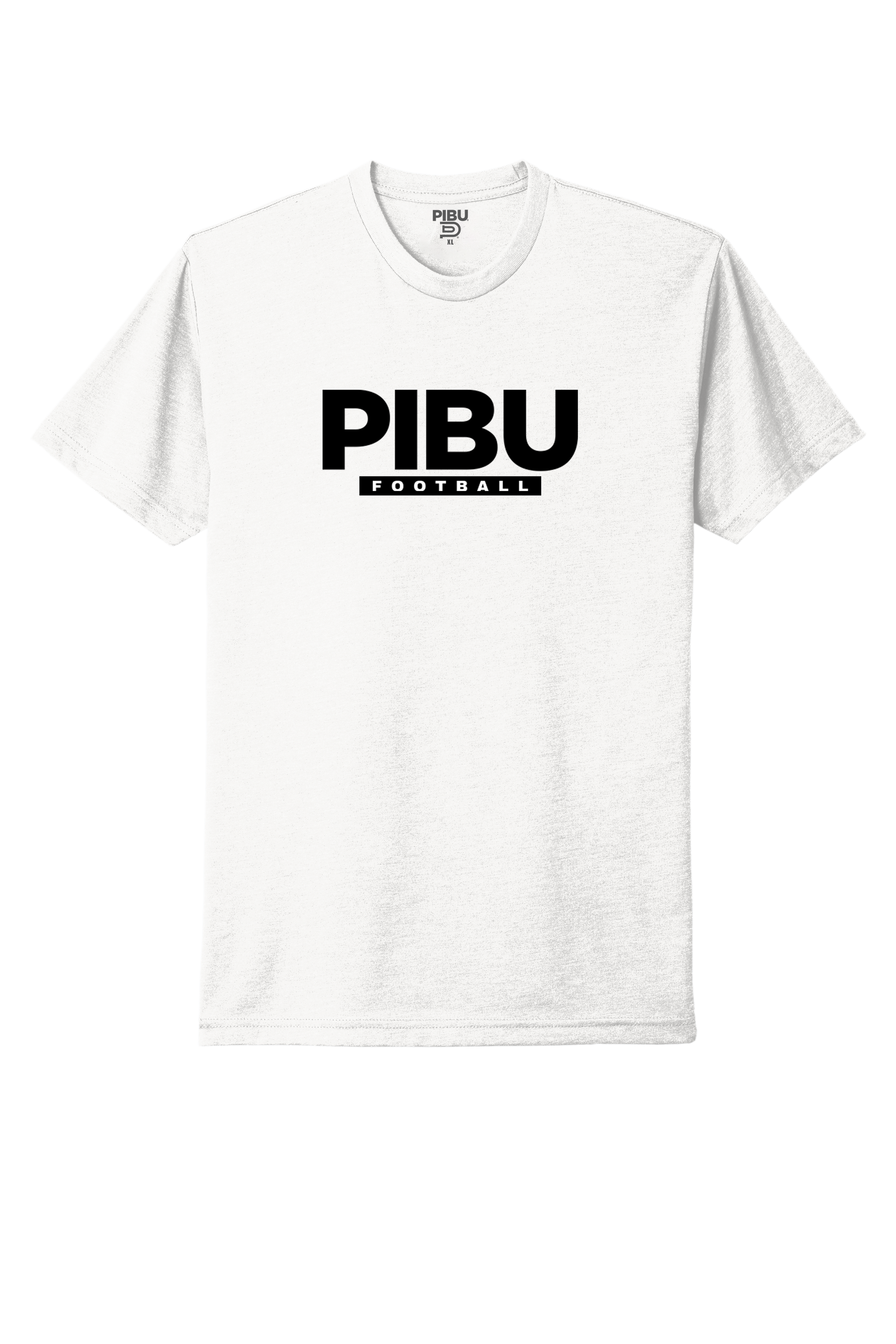 PIBU Football Short Sleeve - Black