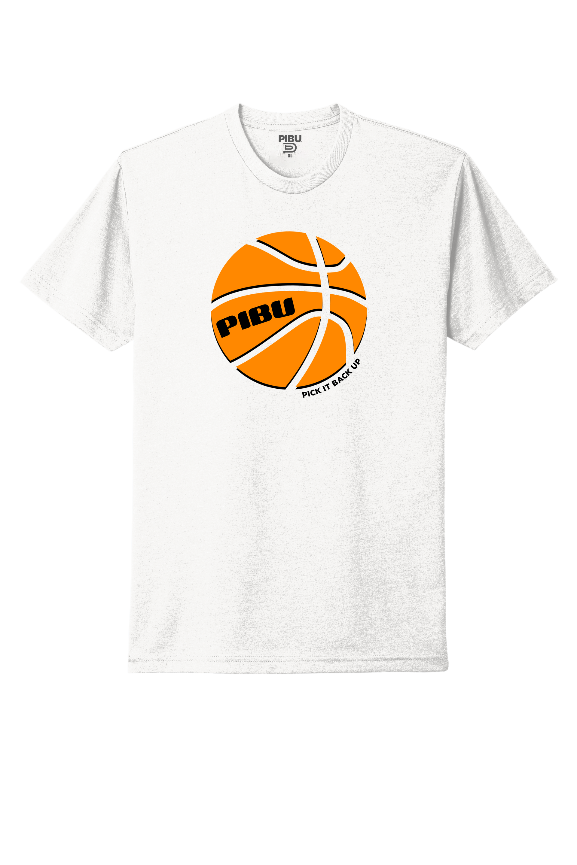 PIBU Basketball Short Sleeve - Orange