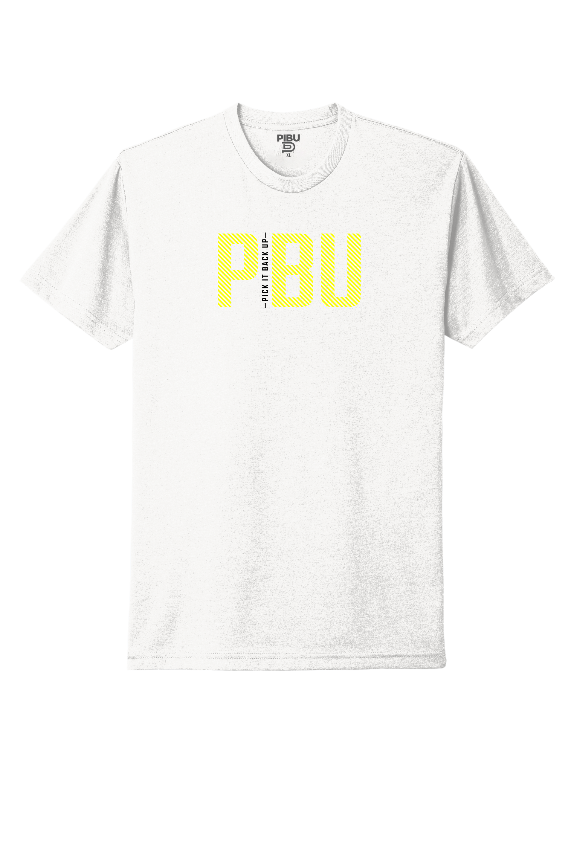 PICK IT BACK UP Short Sleeve - White Shirt