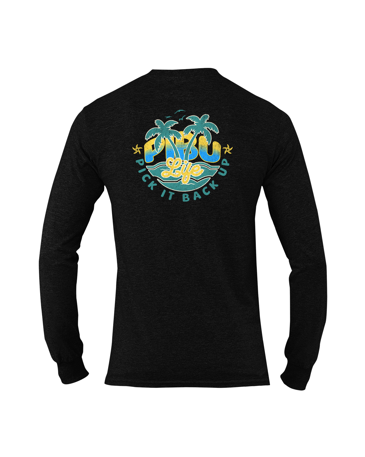 PIBU Life Long Sleeve - Blue and Yellow