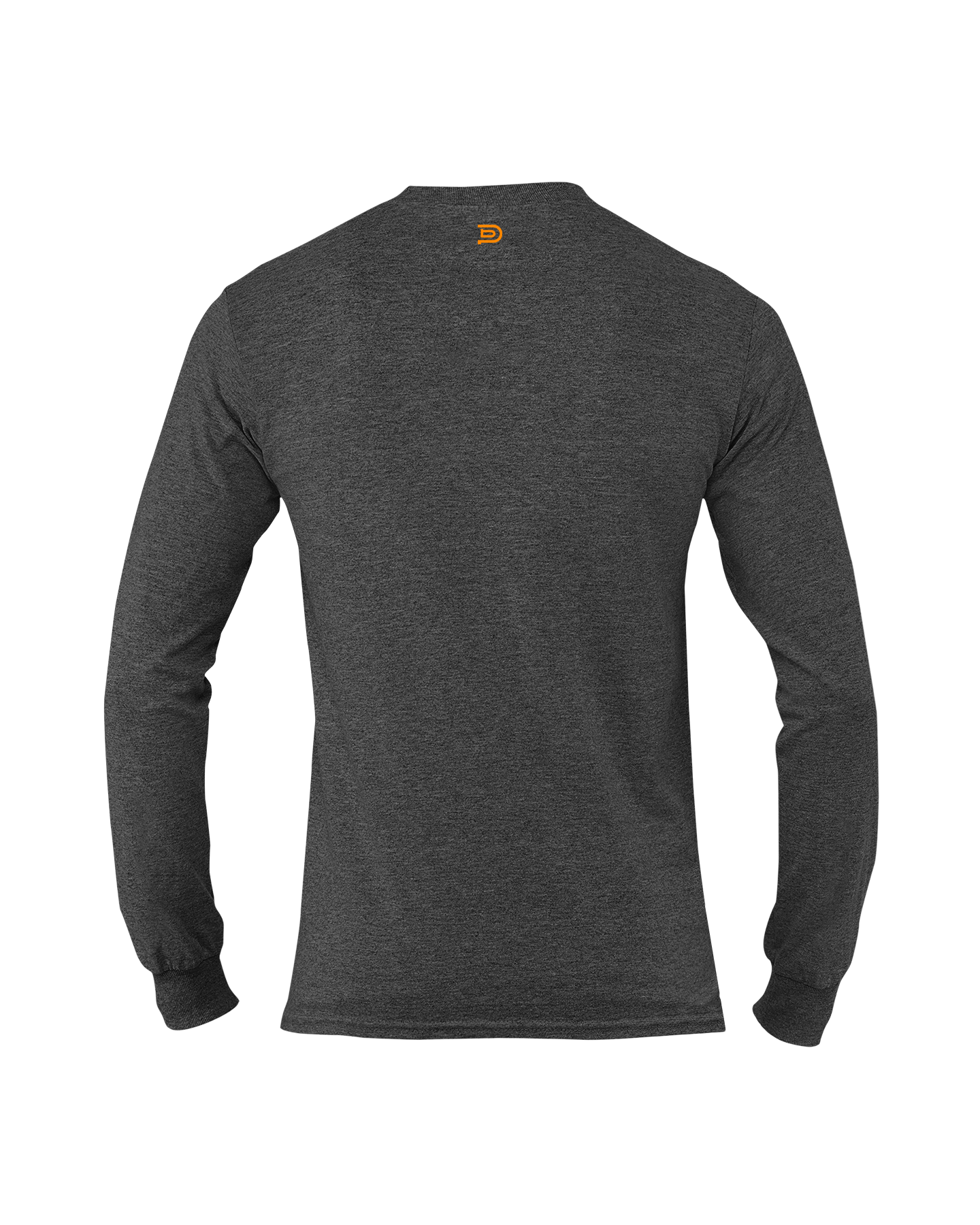 PIBU Basketball Outlined Long Sleeve - Orange