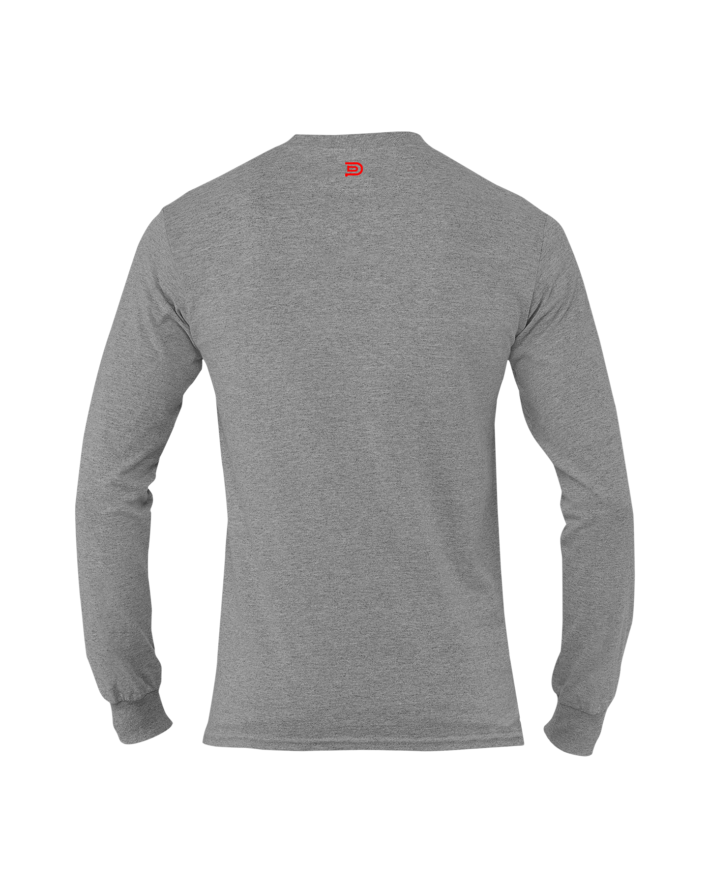 PIBU Basketball Outlined Long Sleeve - Red