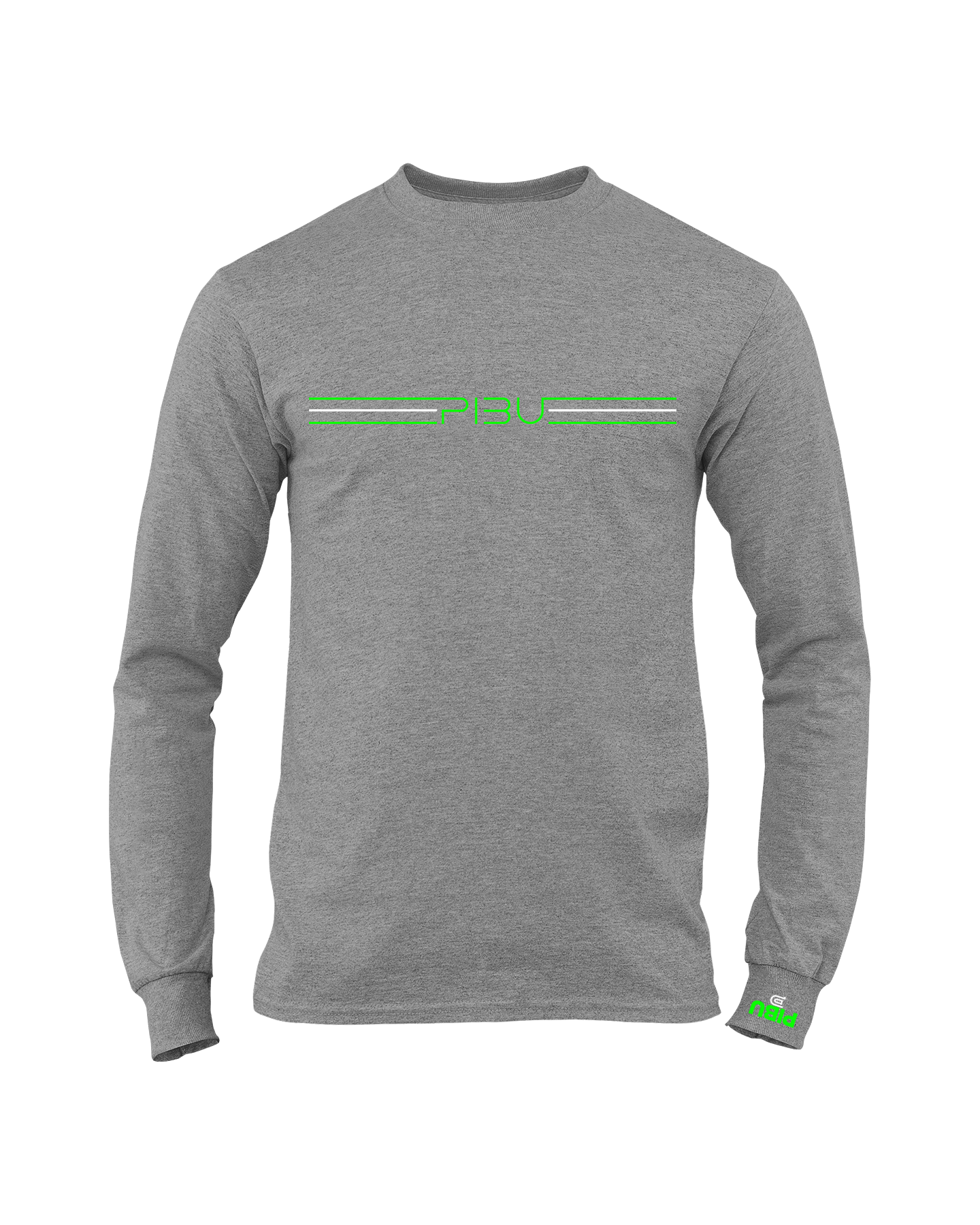 3 Stripes PIBU Long Sleeve - Green and White