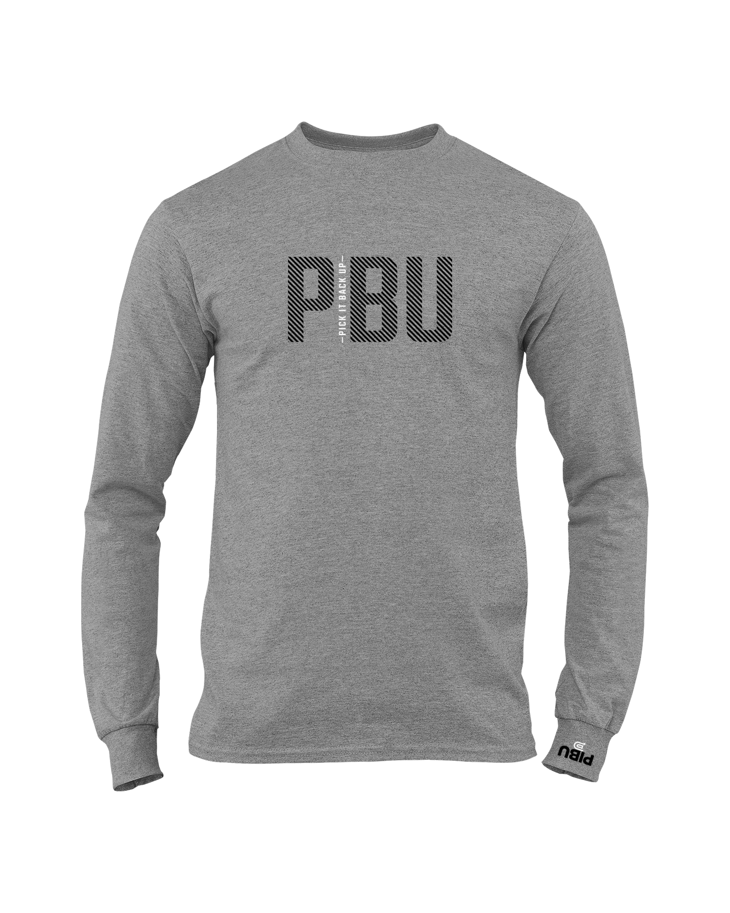 PICK IT BACK UP Long Sleeve - Black and White
