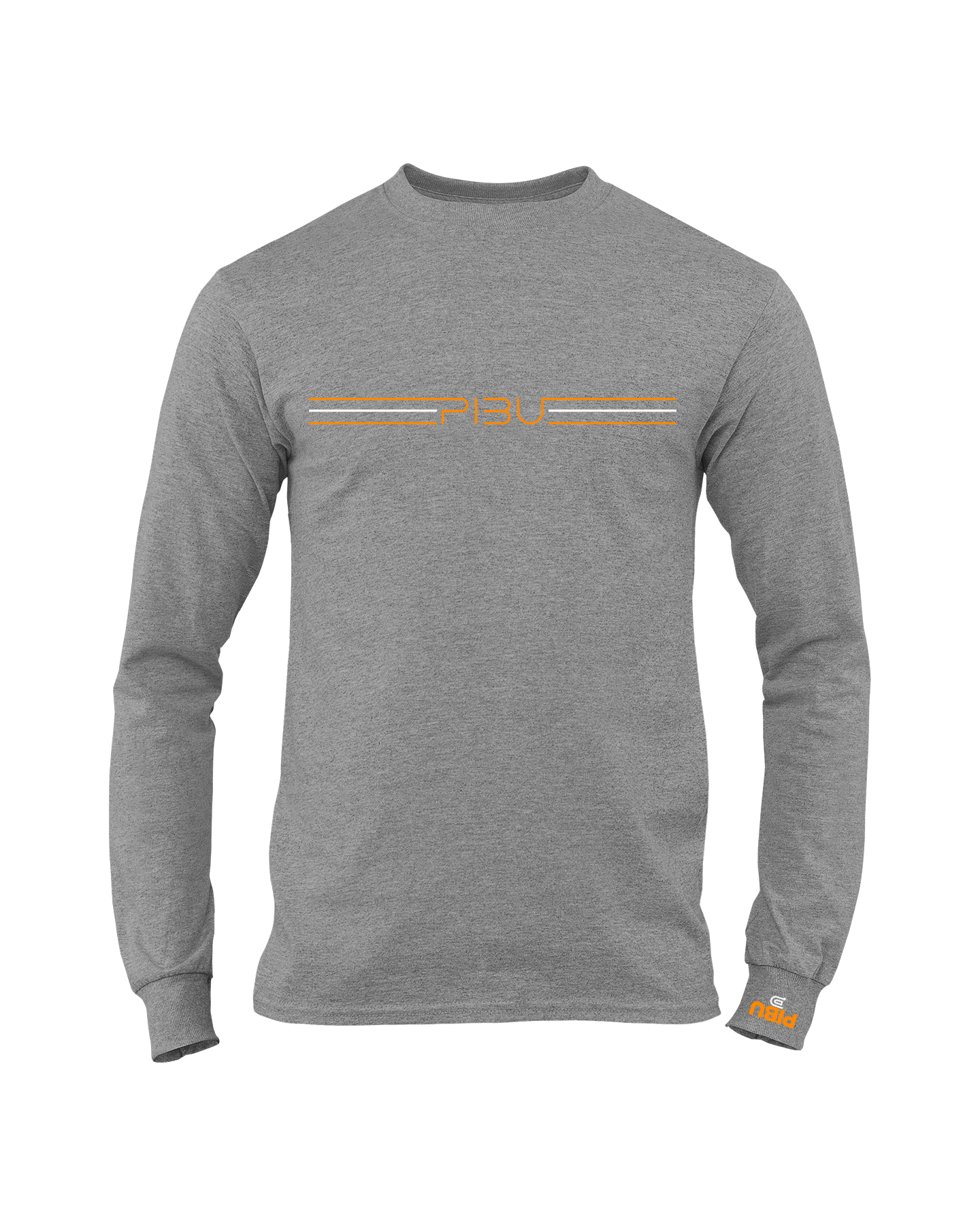 3 Stripes PIBU Long Sleeve - Orange and White