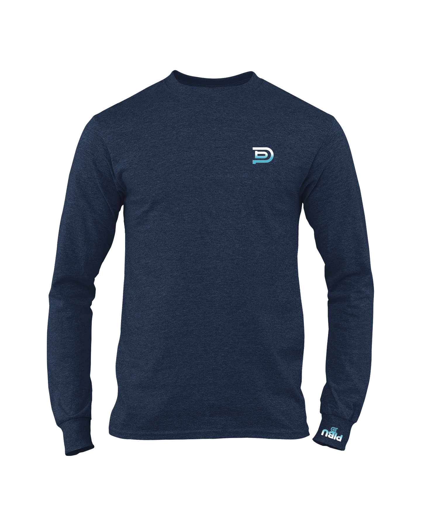 PIBU Life Long Sleeve - Blue and Gray
