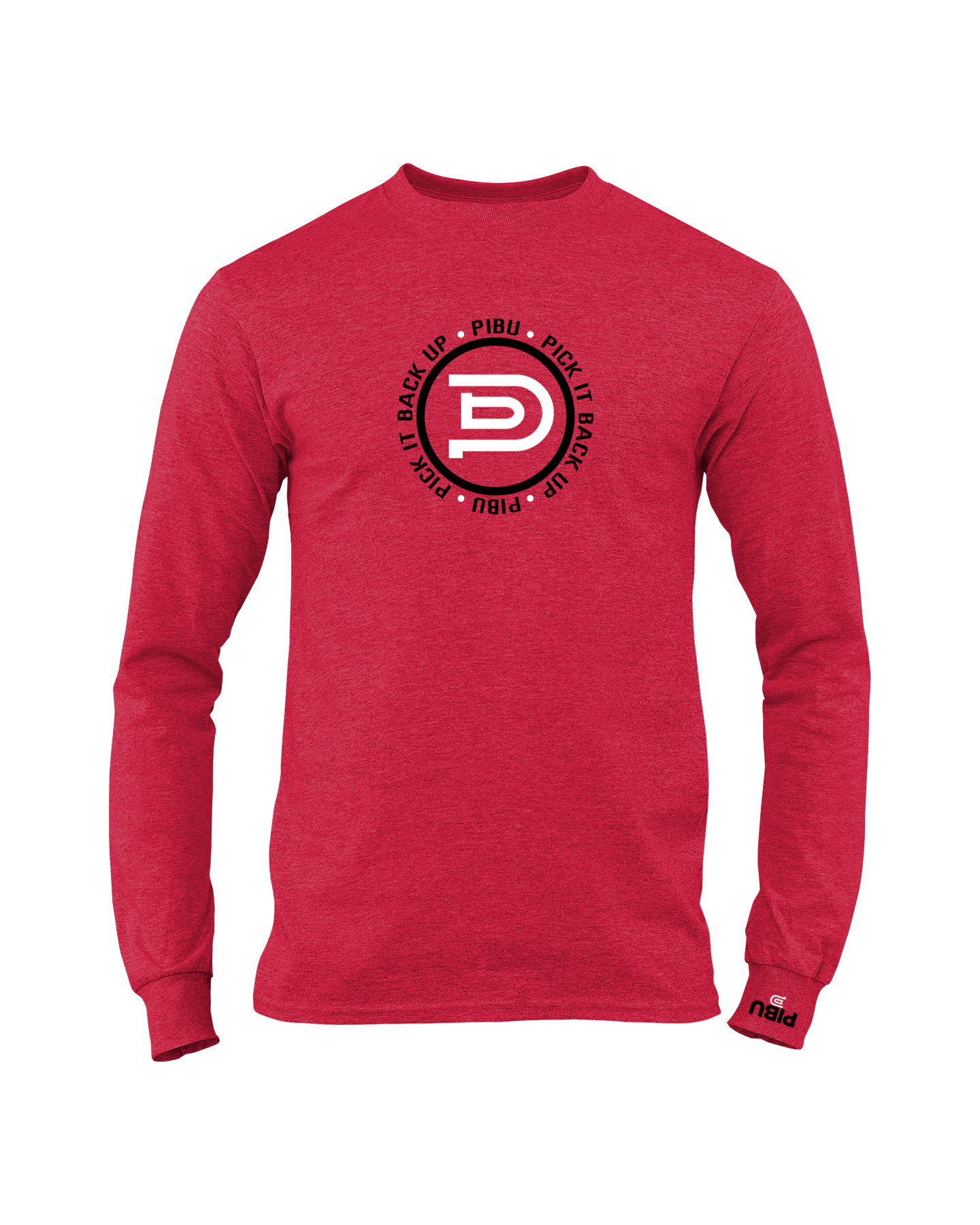 PIBU Circle Long Sleeve - Black and White