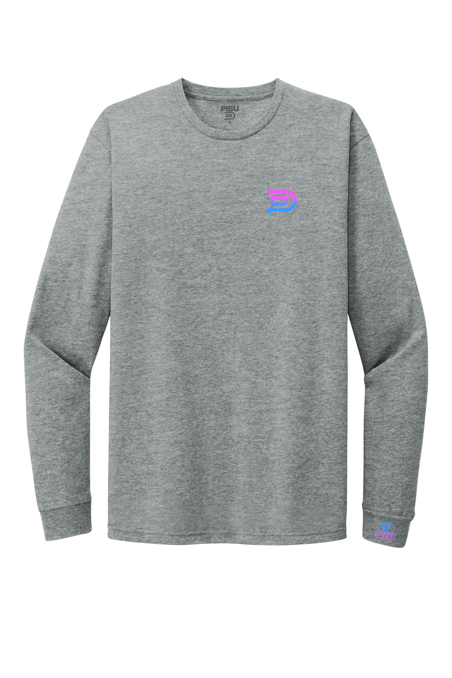 Women's PIBU Life Long Sleeve - Blue and Purple