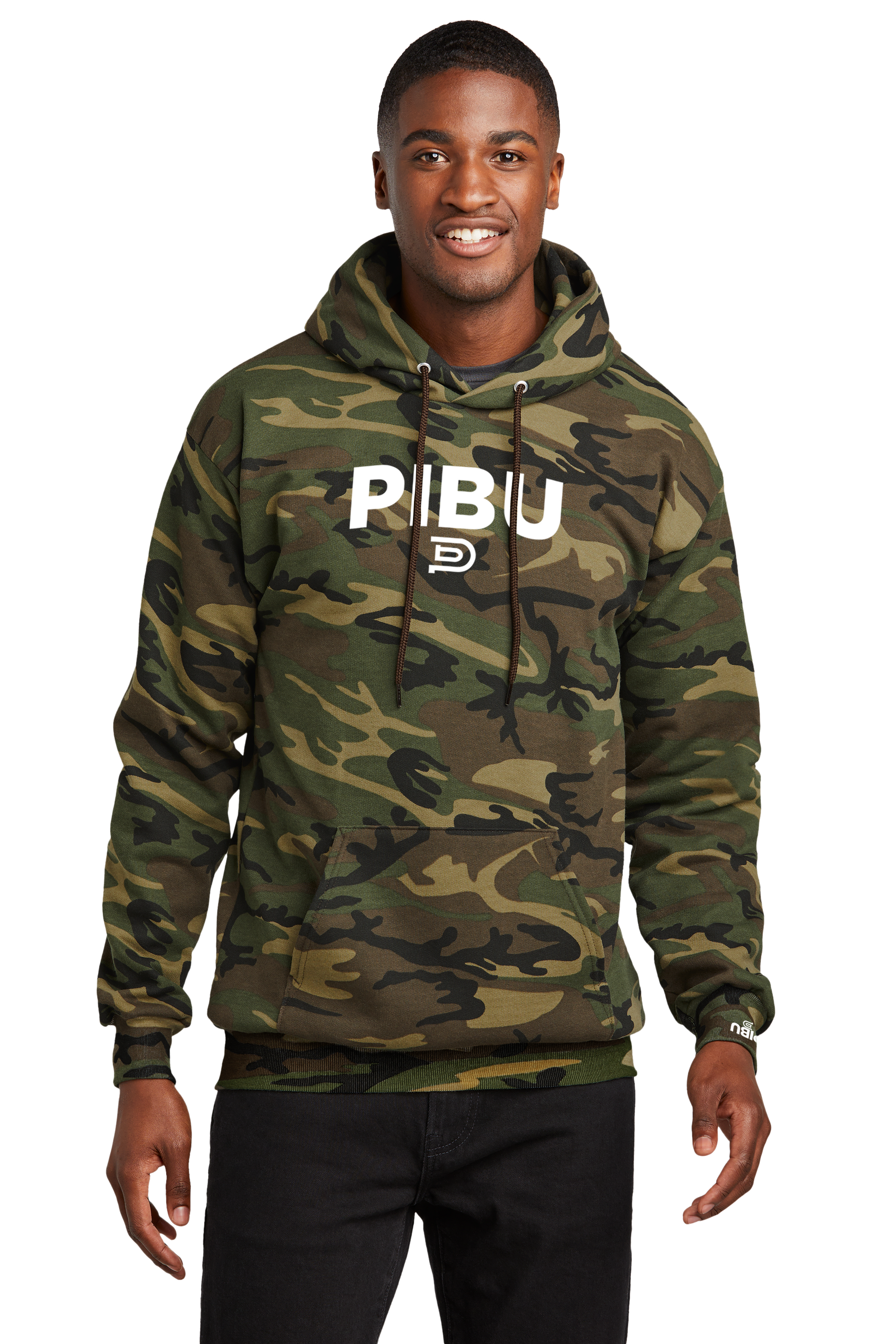 P1 Camo Hoodie - White