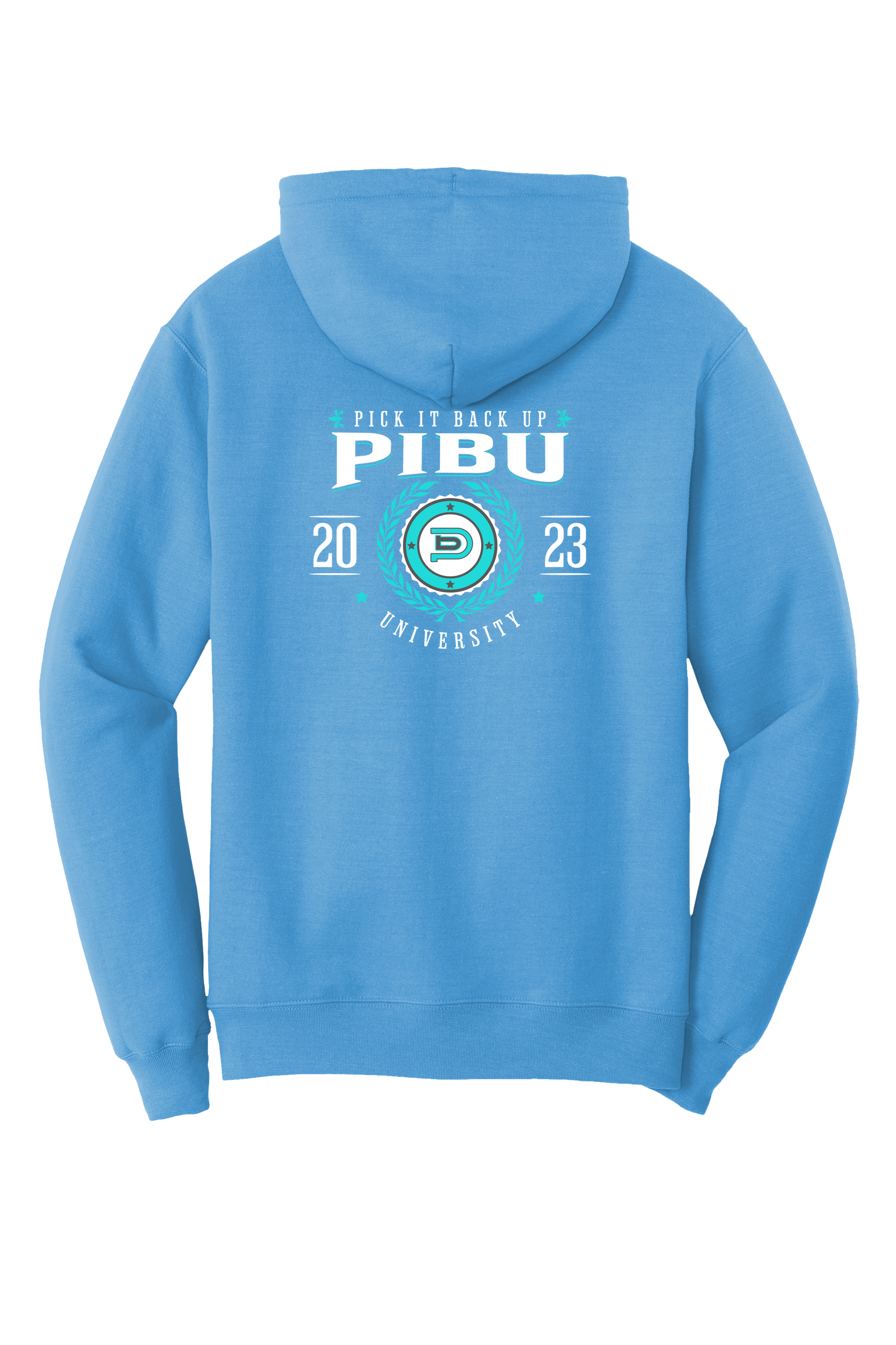 Women's PIBU University Hoodie - Turquoise