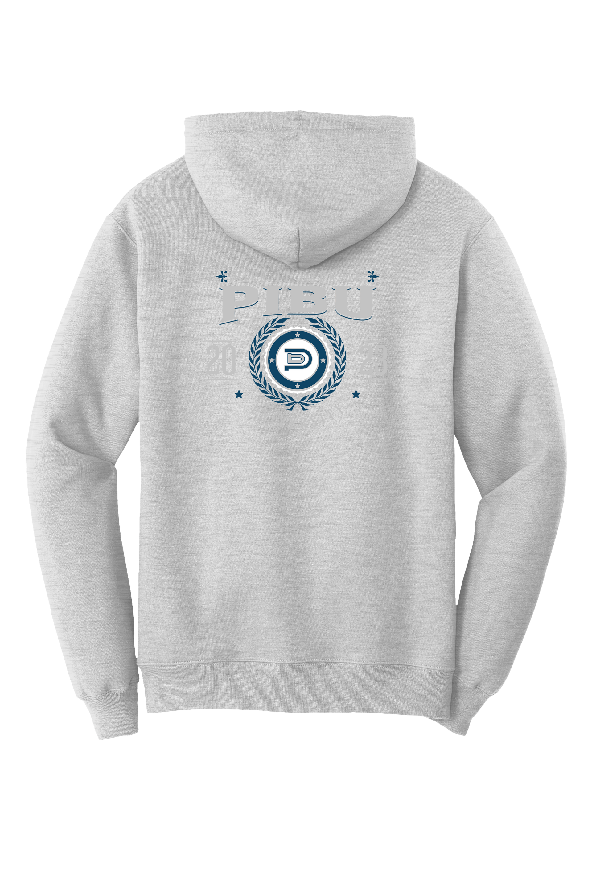 PIBU University Hoodie - Navy Blue