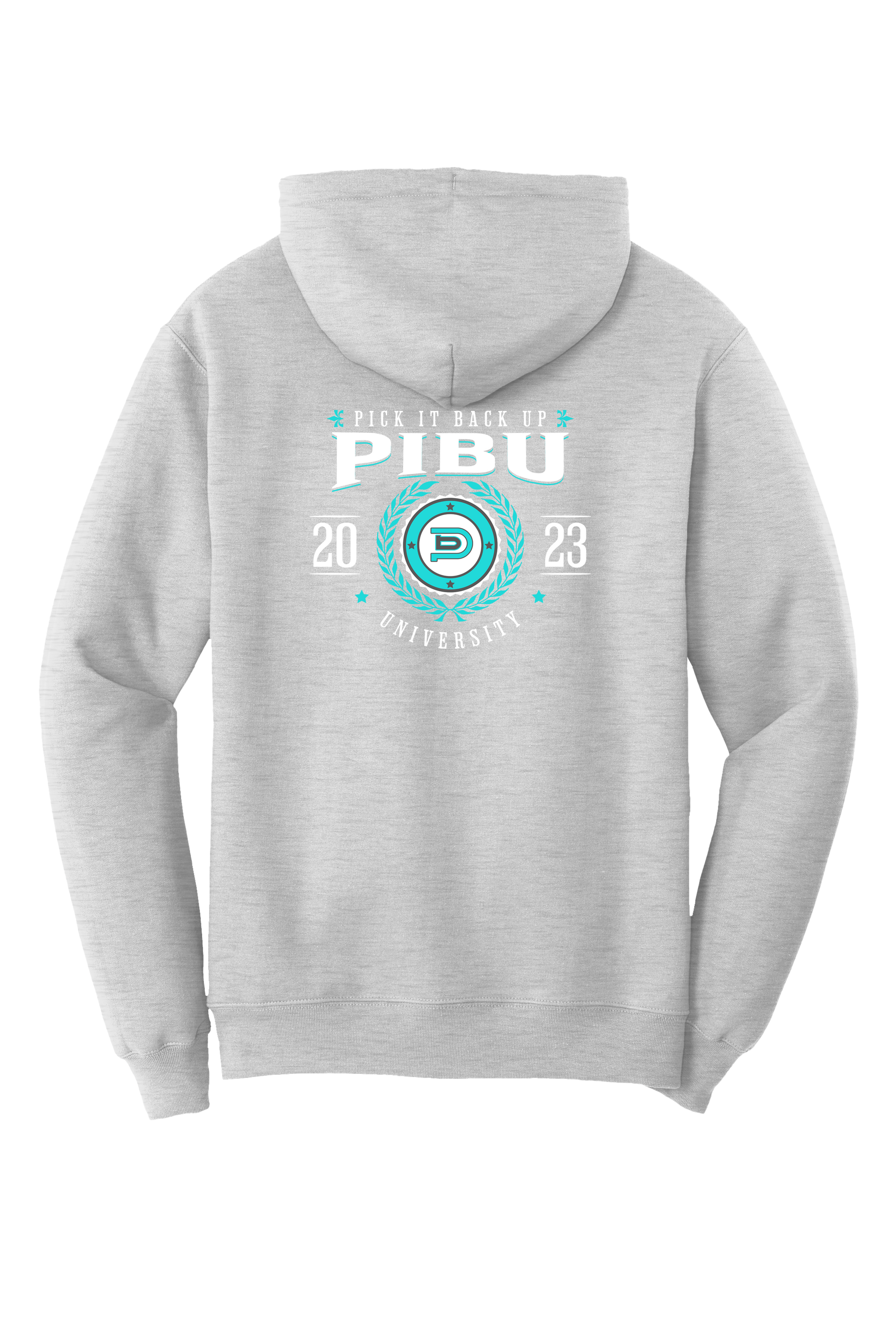 PIBU University Hoodie - Turquoise