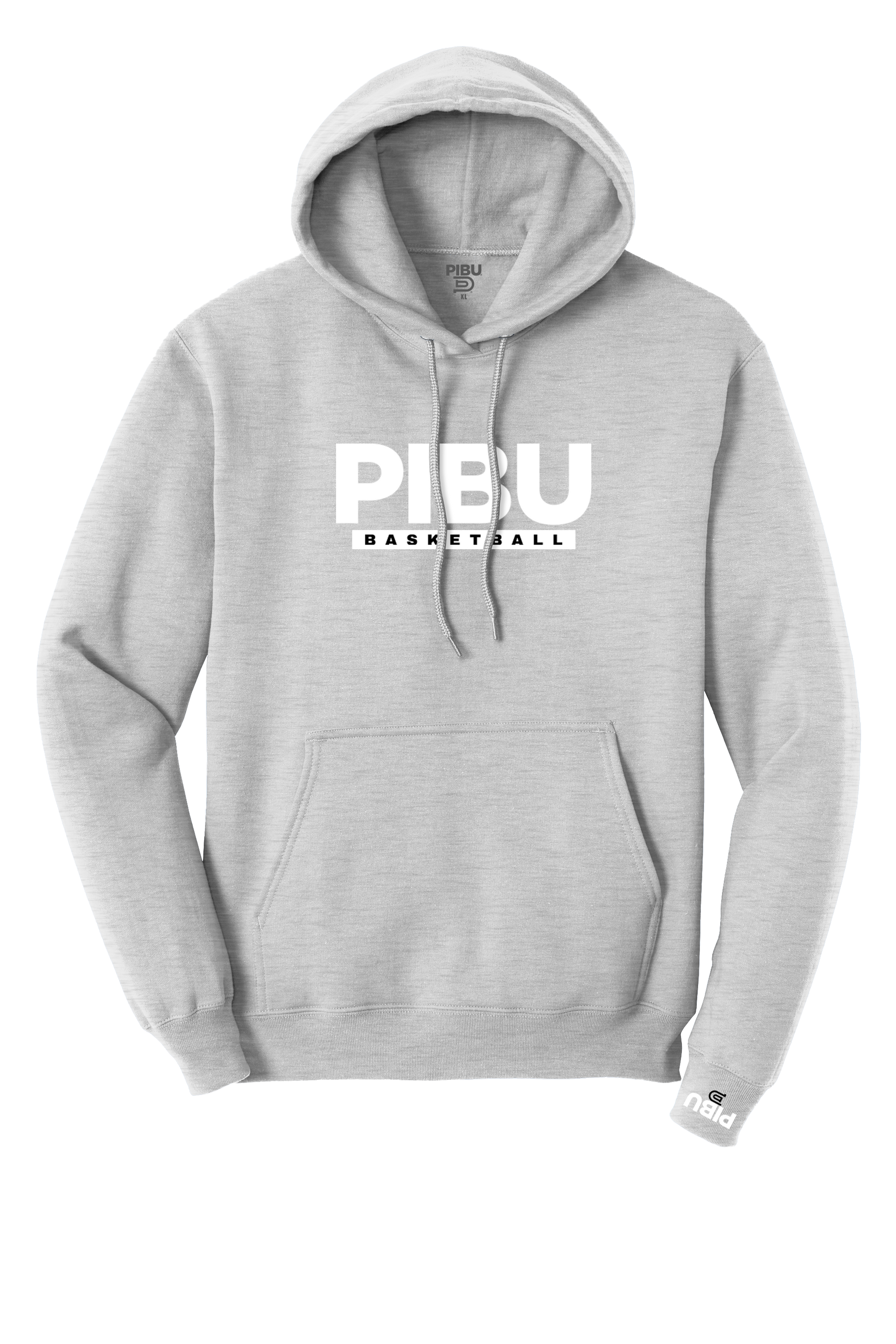 PIBU Basketball Hoodie - White
