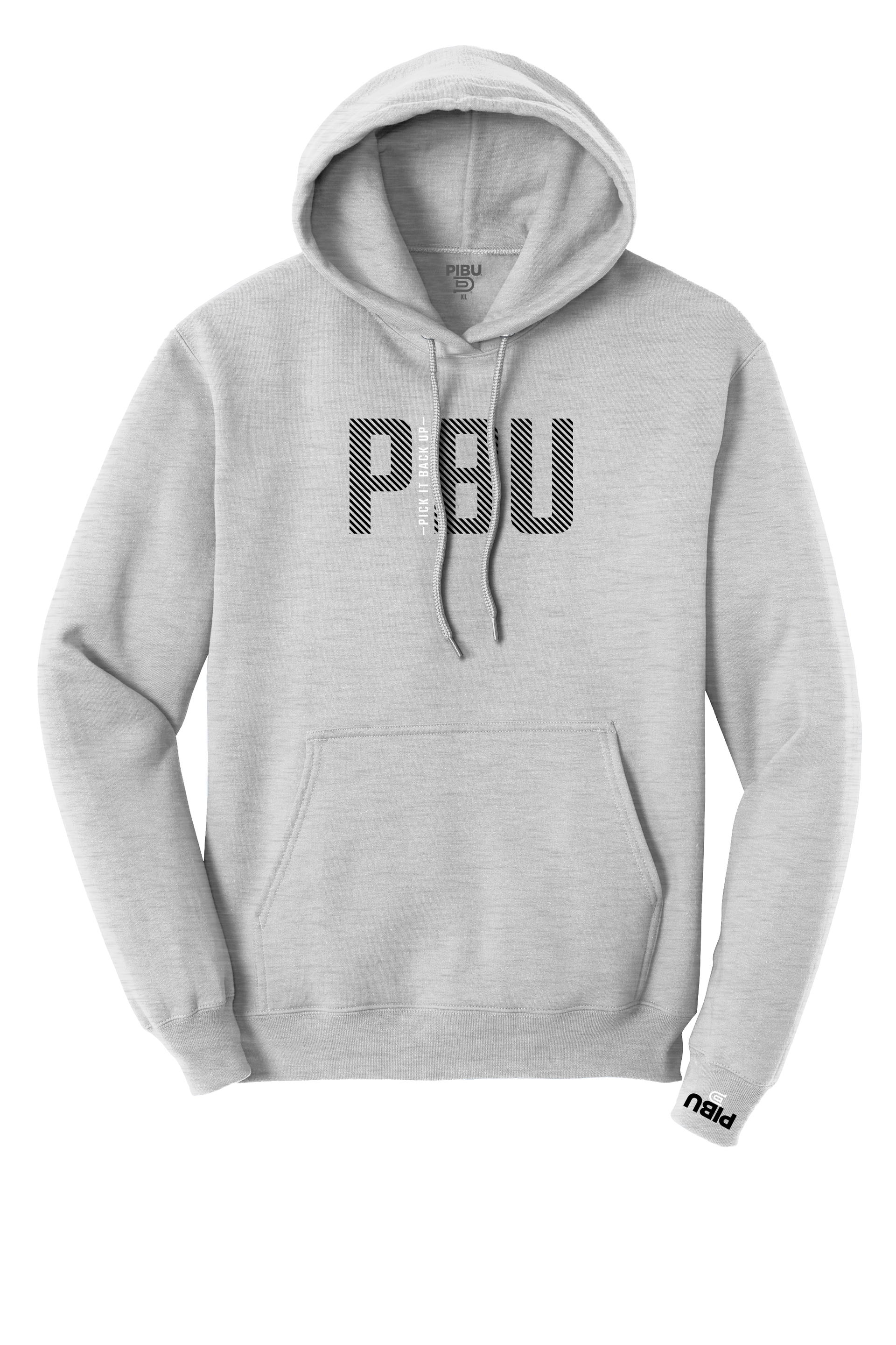 PICK IT BACK UP Hoodie - Black And White